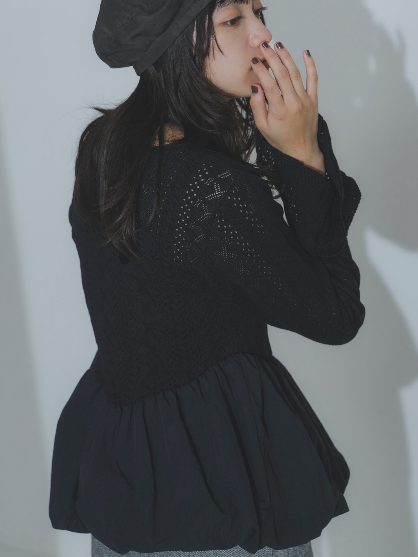 Petal Balloon Pullover