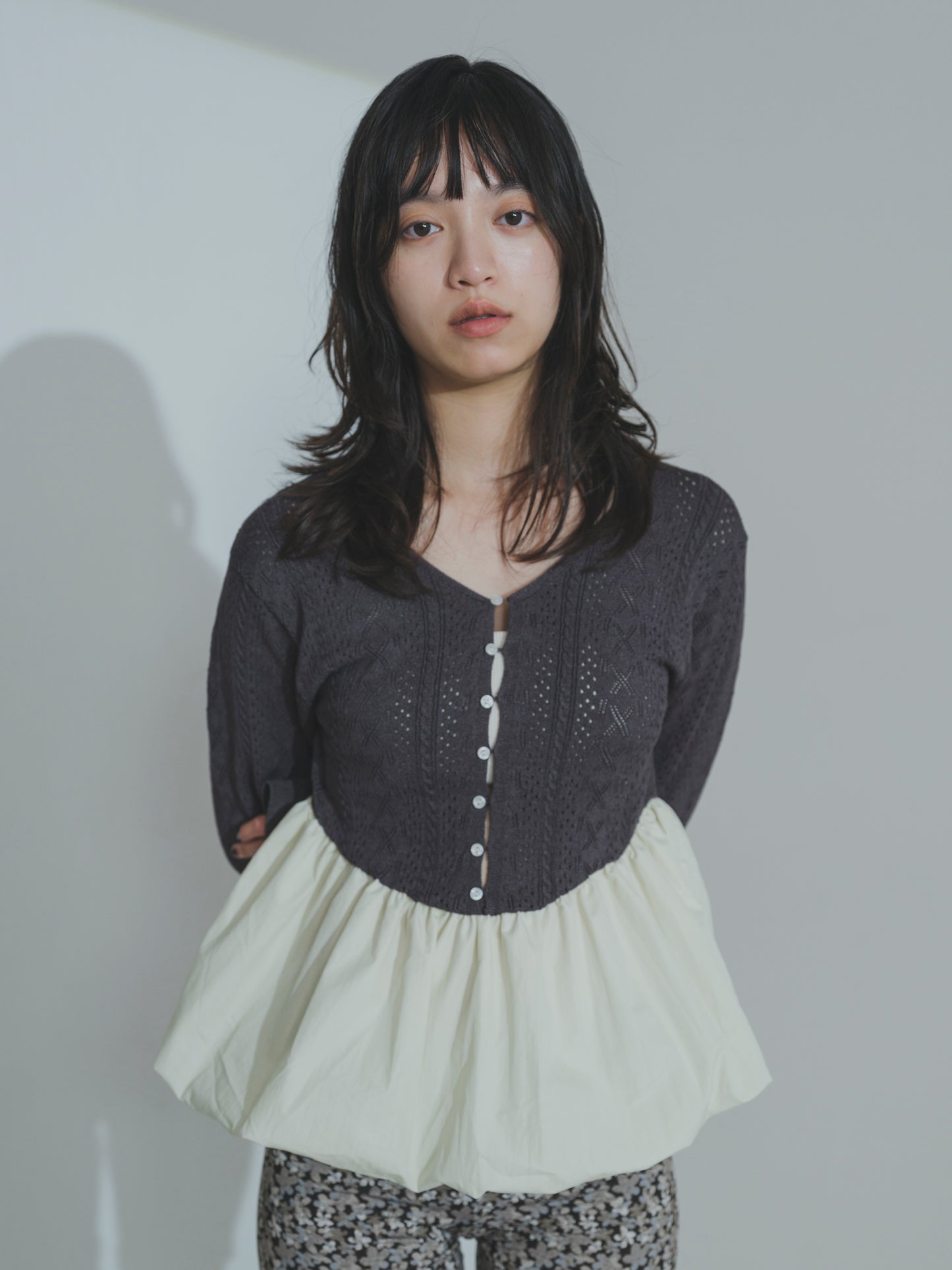 Petal Balloon Pullover