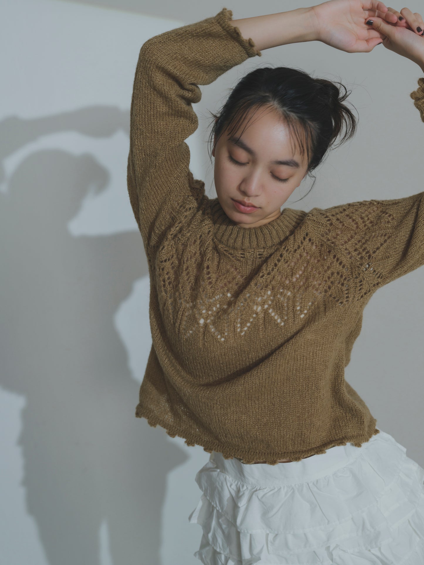Back Memory Ribbon Knit