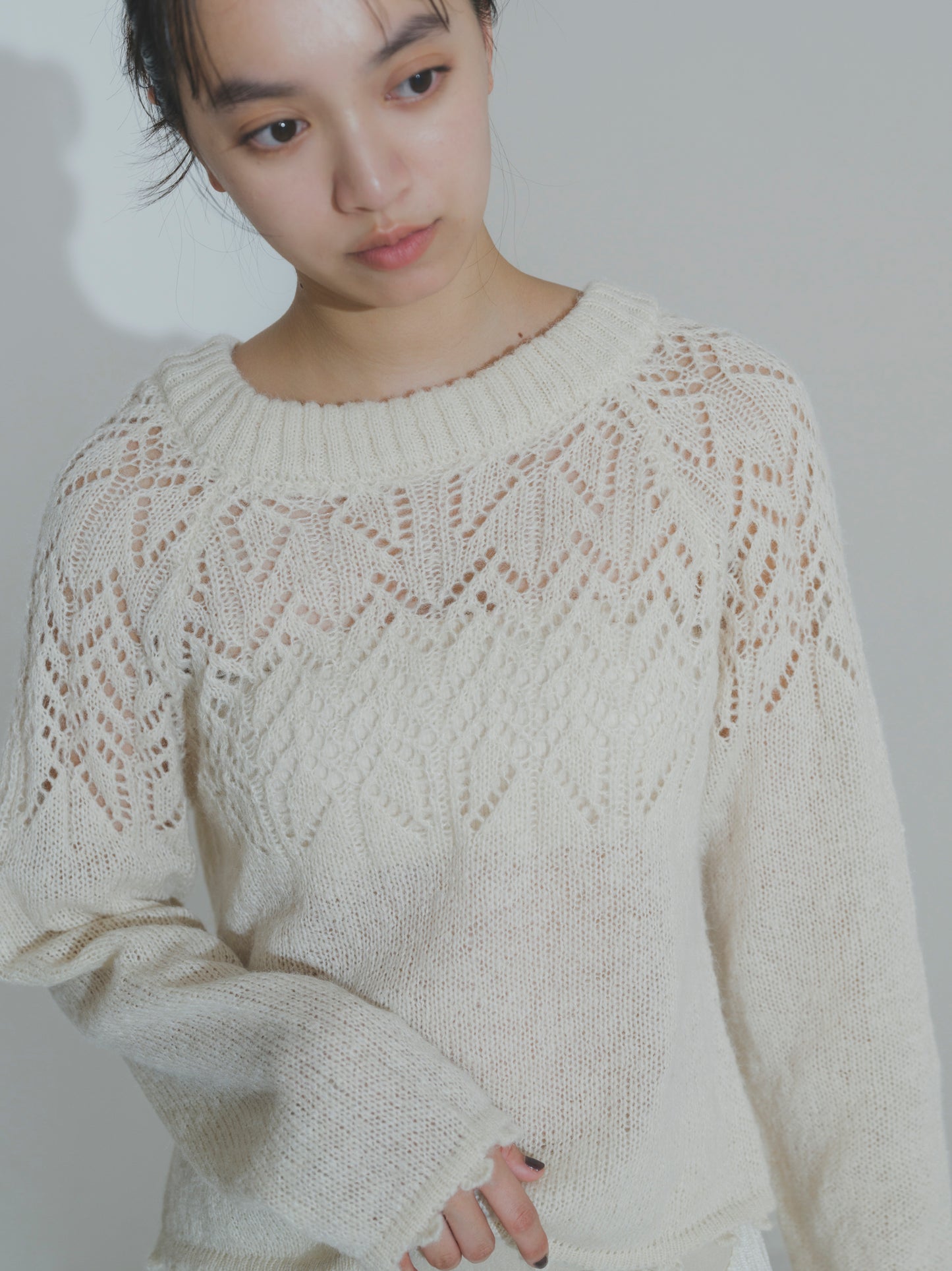 Back Memory Ribbon Knit