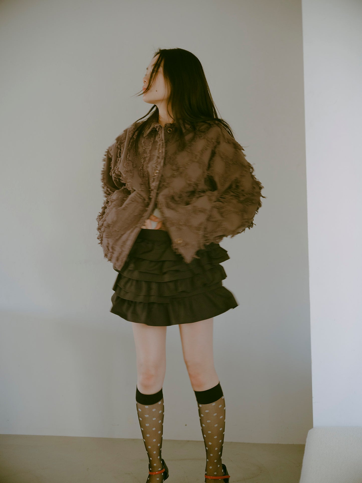 Intentional Frill Jacket