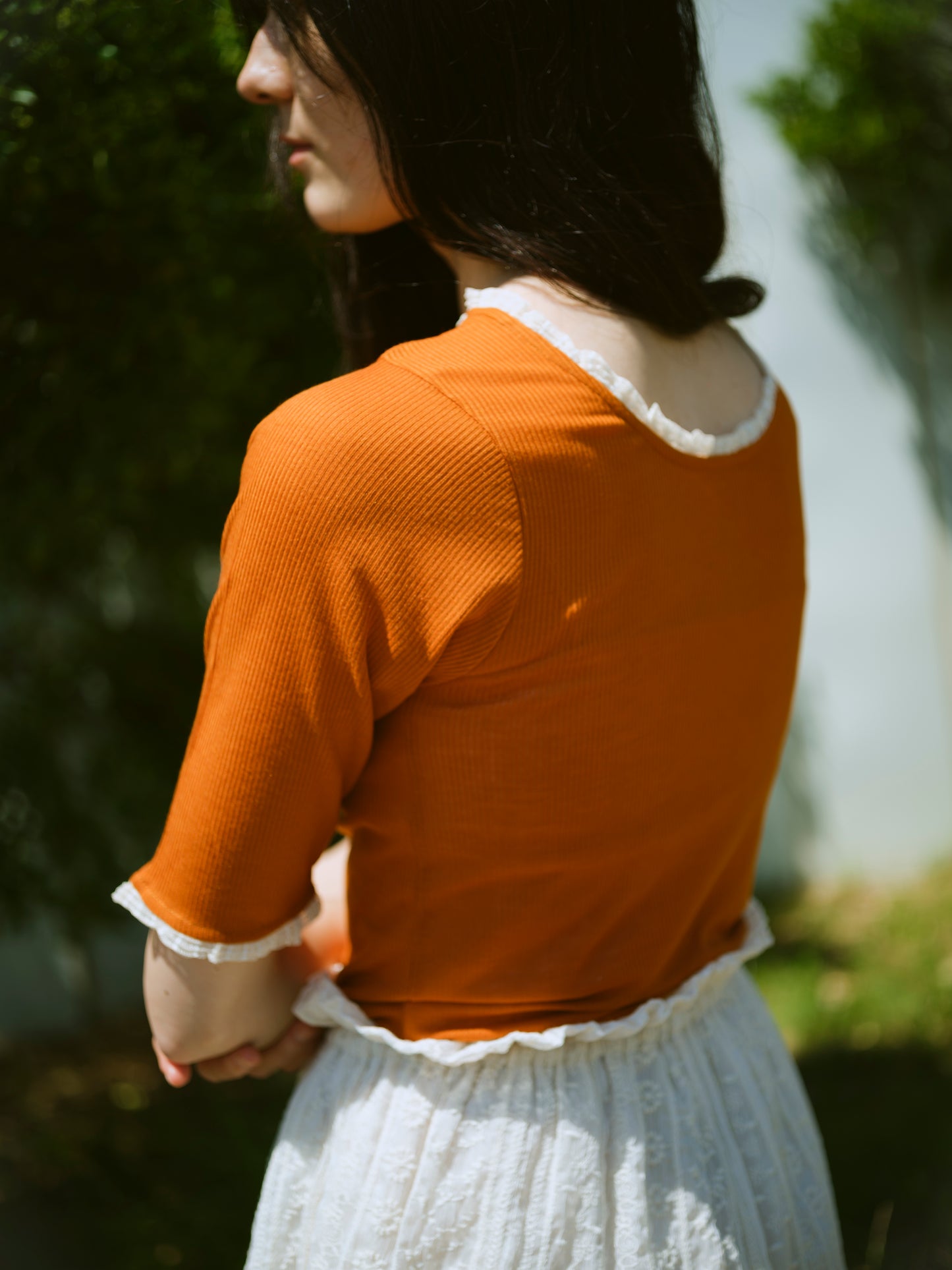 【SALE】Double Mood 2-WAY Lace Pullover