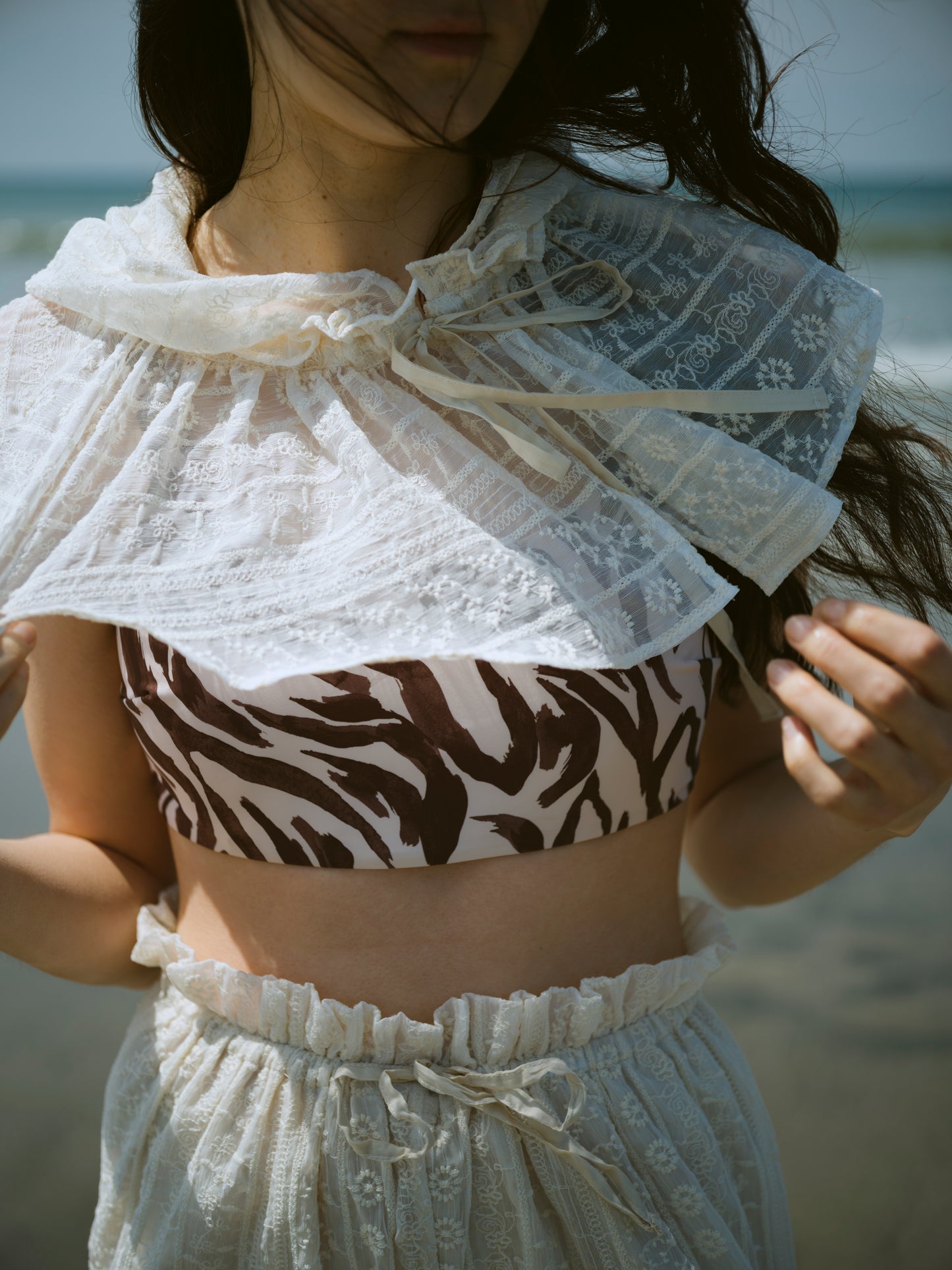【SALE】Whispering Sheer Cape
