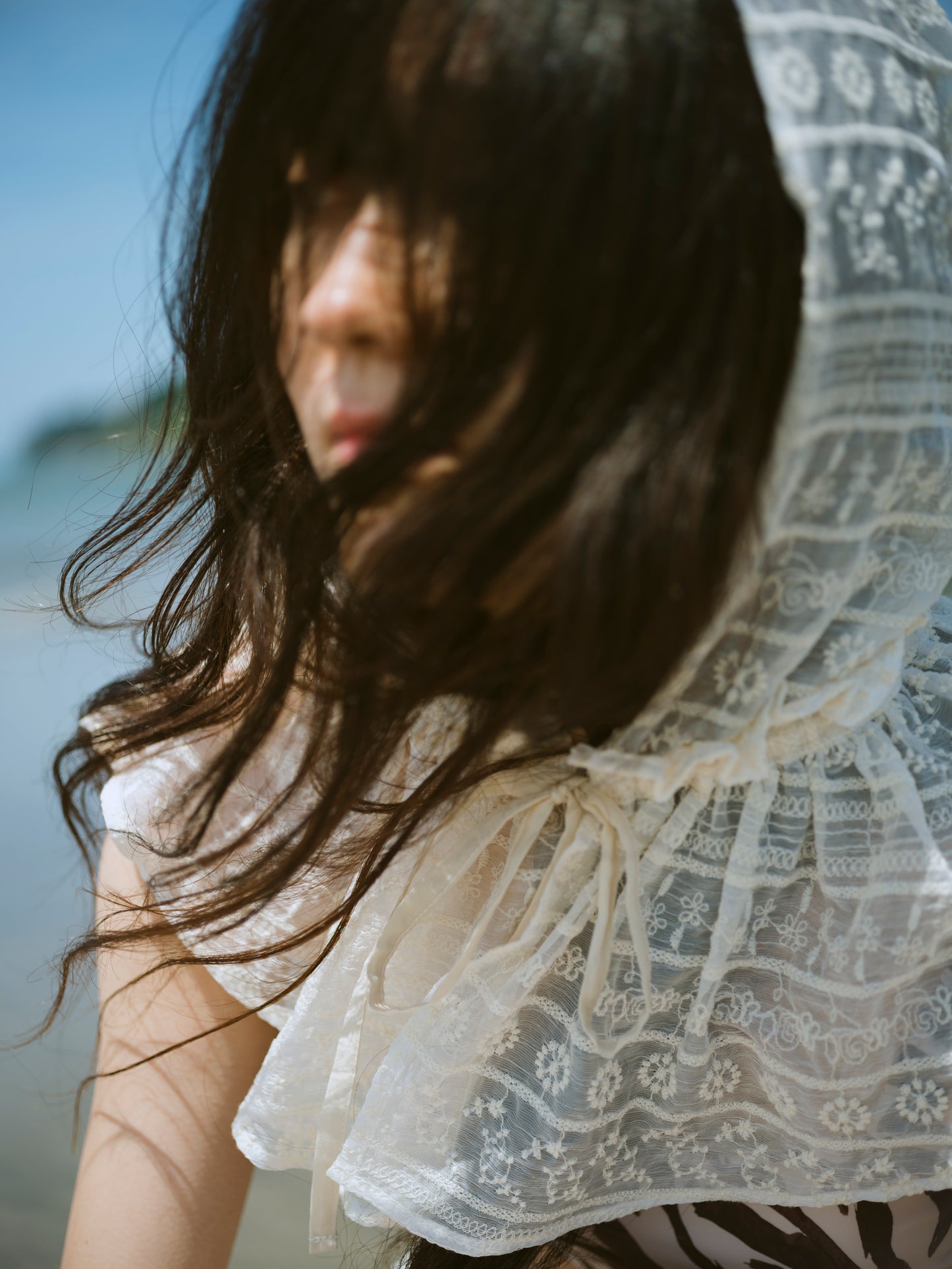 【SALE】Whispering Sheer Cape