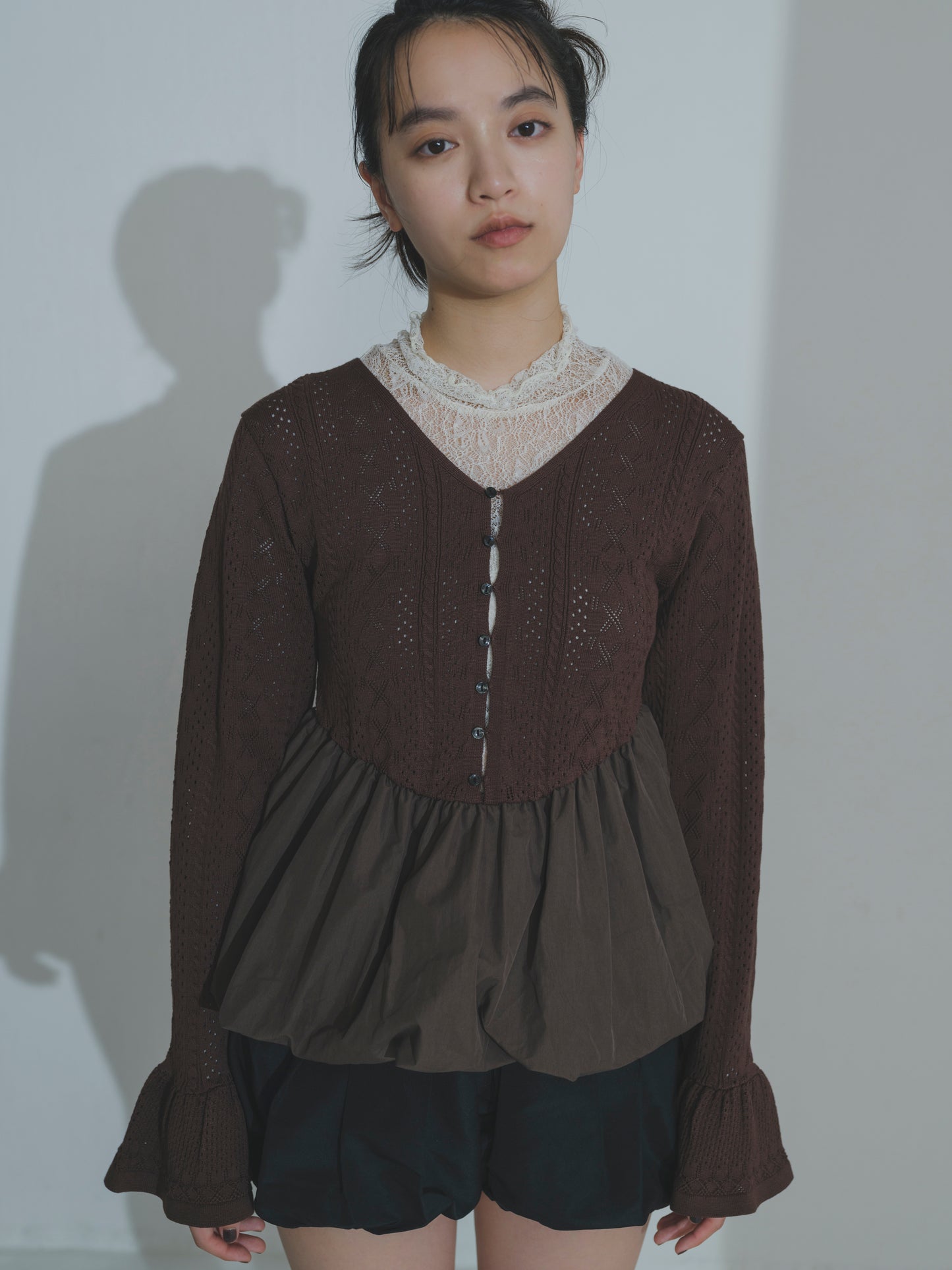 Petal Balloon Pullover