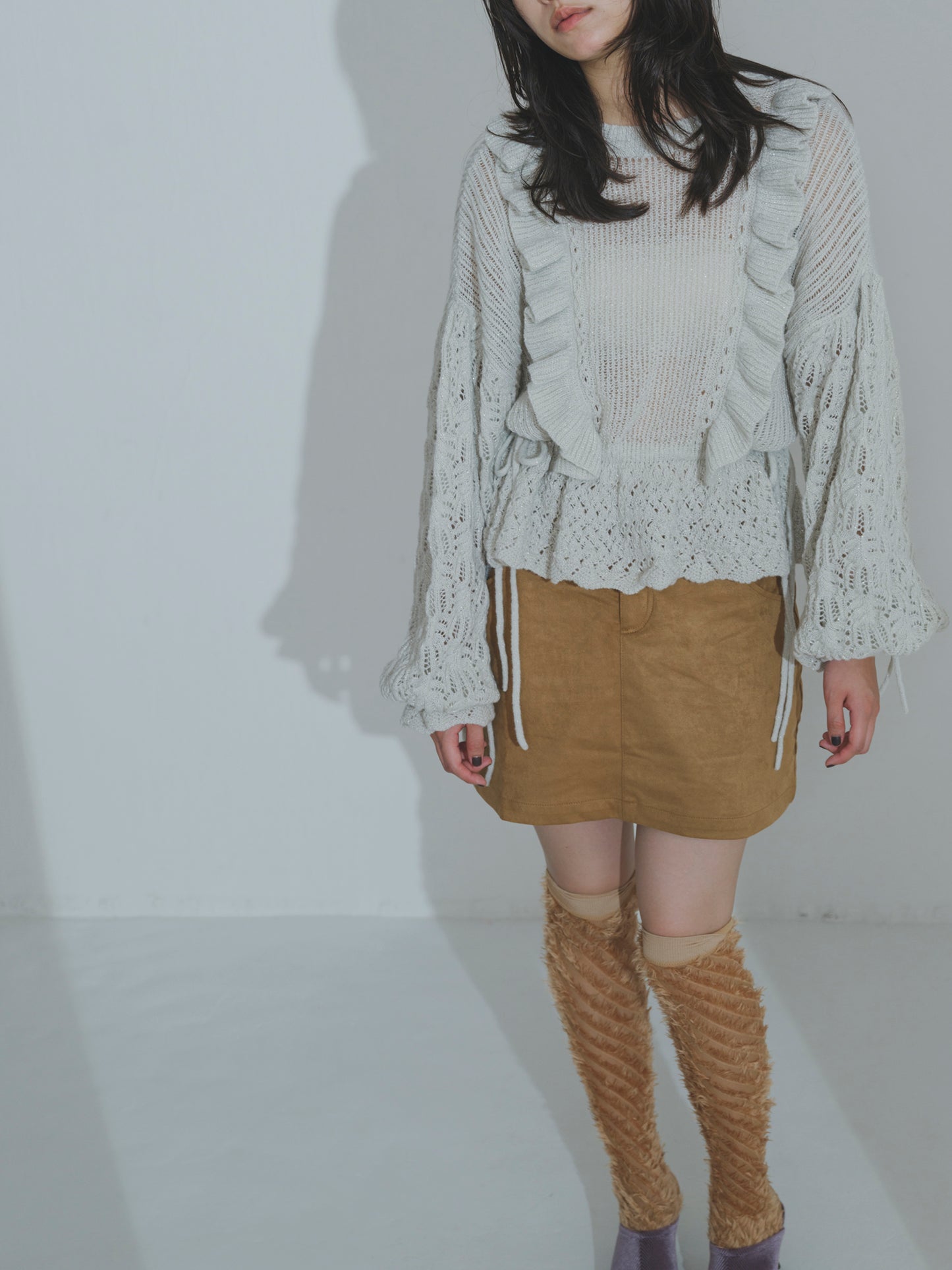 Everyday Suede Mini Skirt