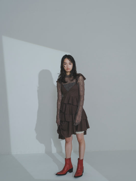 Asymmetry Waltz Dress