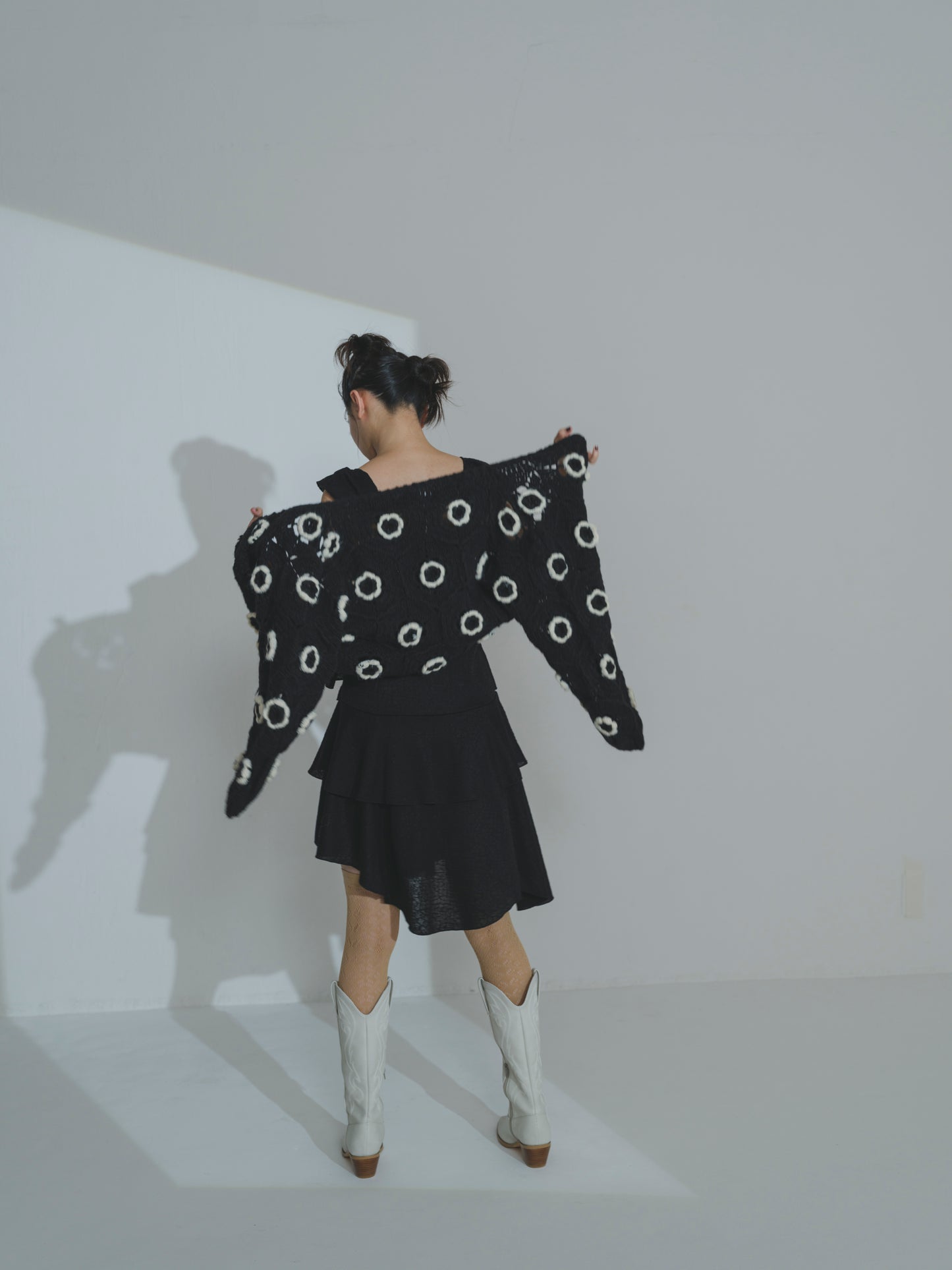 Handknit Bloom Cardigan