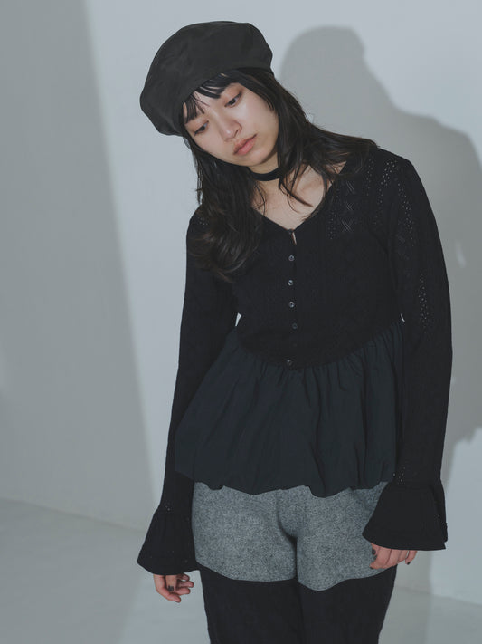 Petal Balloon Pullover