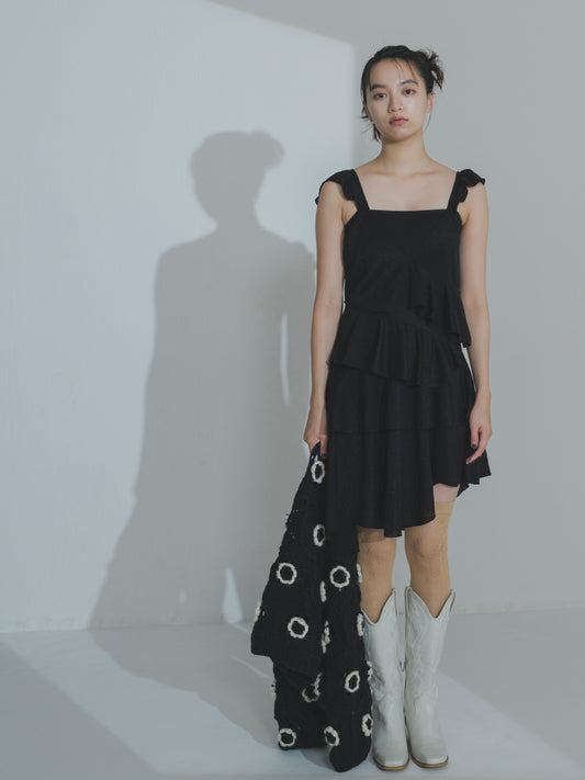Asymmetry Waltz Dress