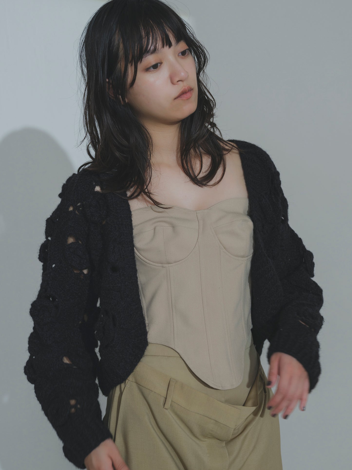 Handknit Bloom Cardigan