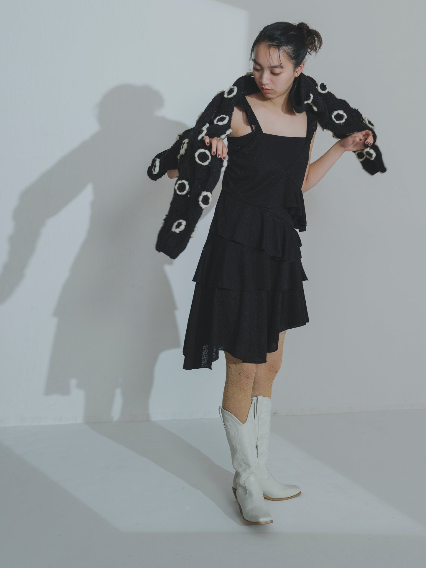 Asymmetry Waltz Dress