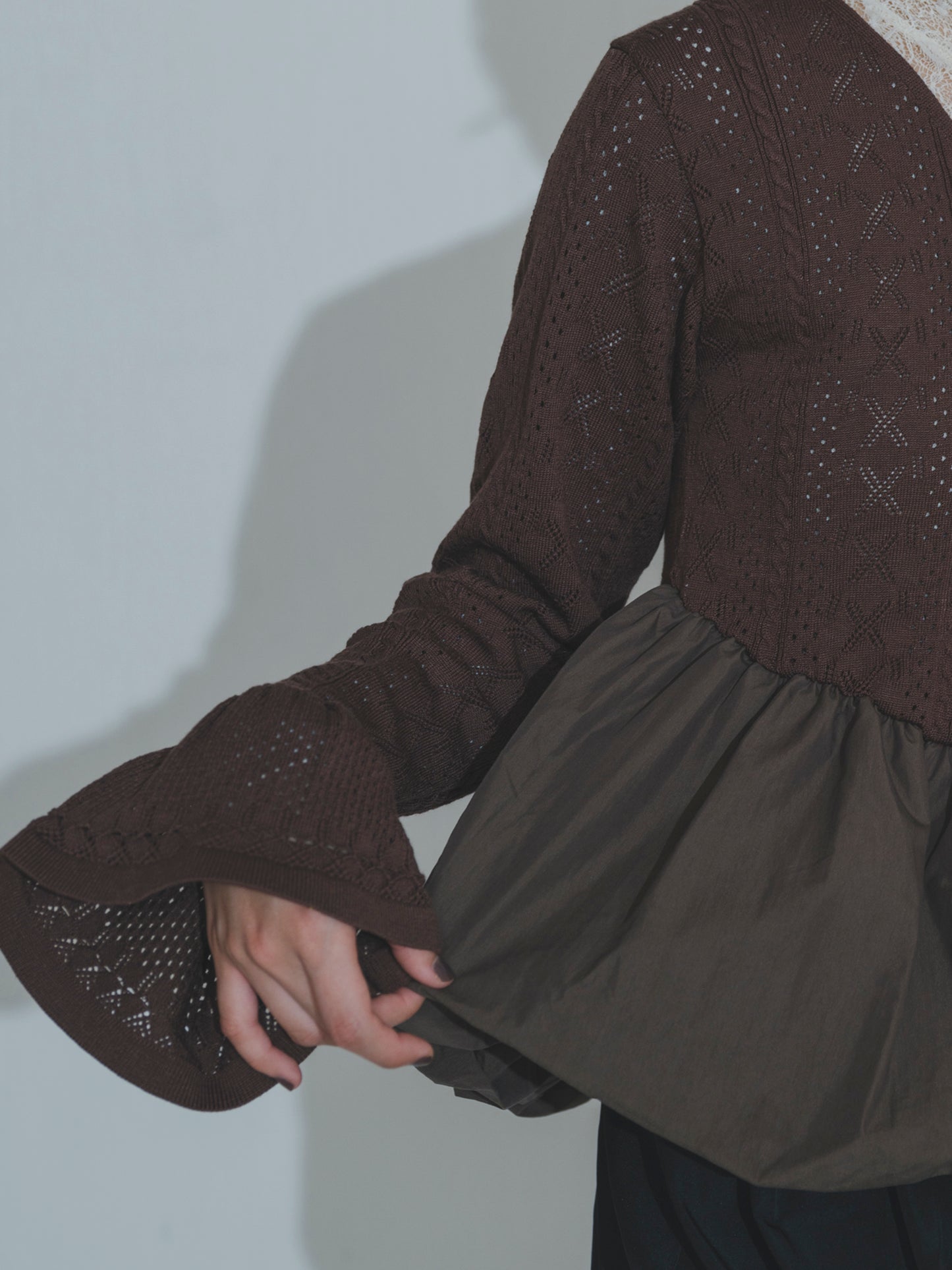Petal Balloon Pullover