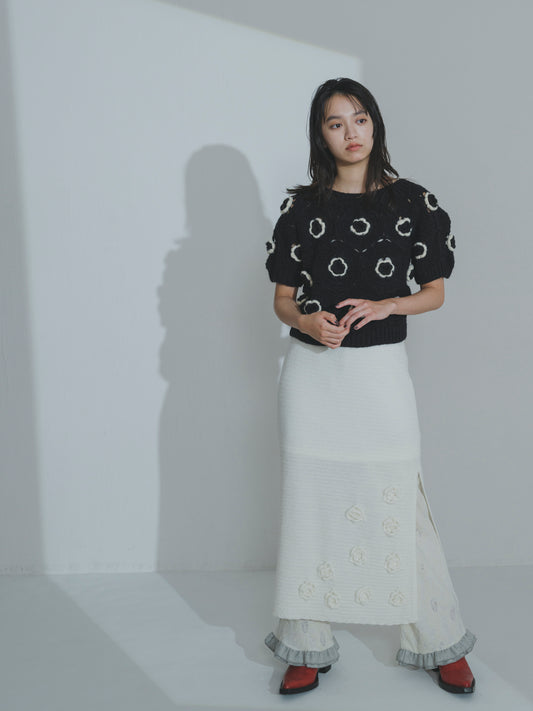 Handknit Bloom Pullover