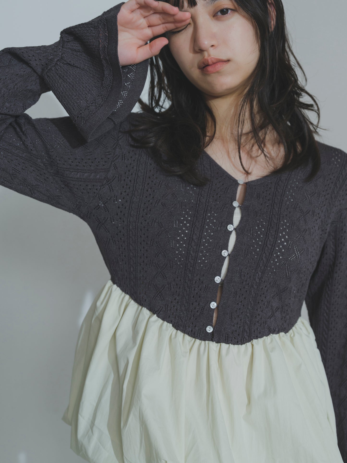 Petal Balloon Pullover