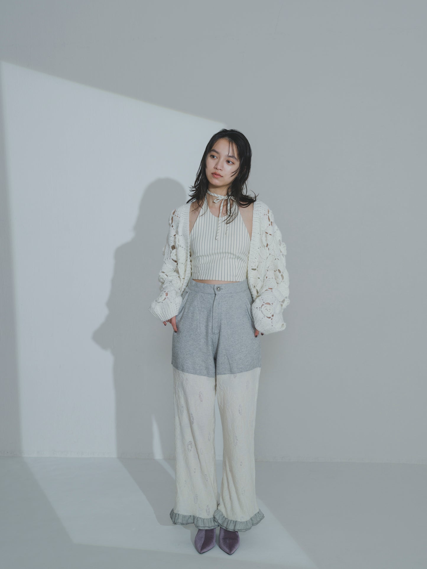 Handknit Bloom Cardigan