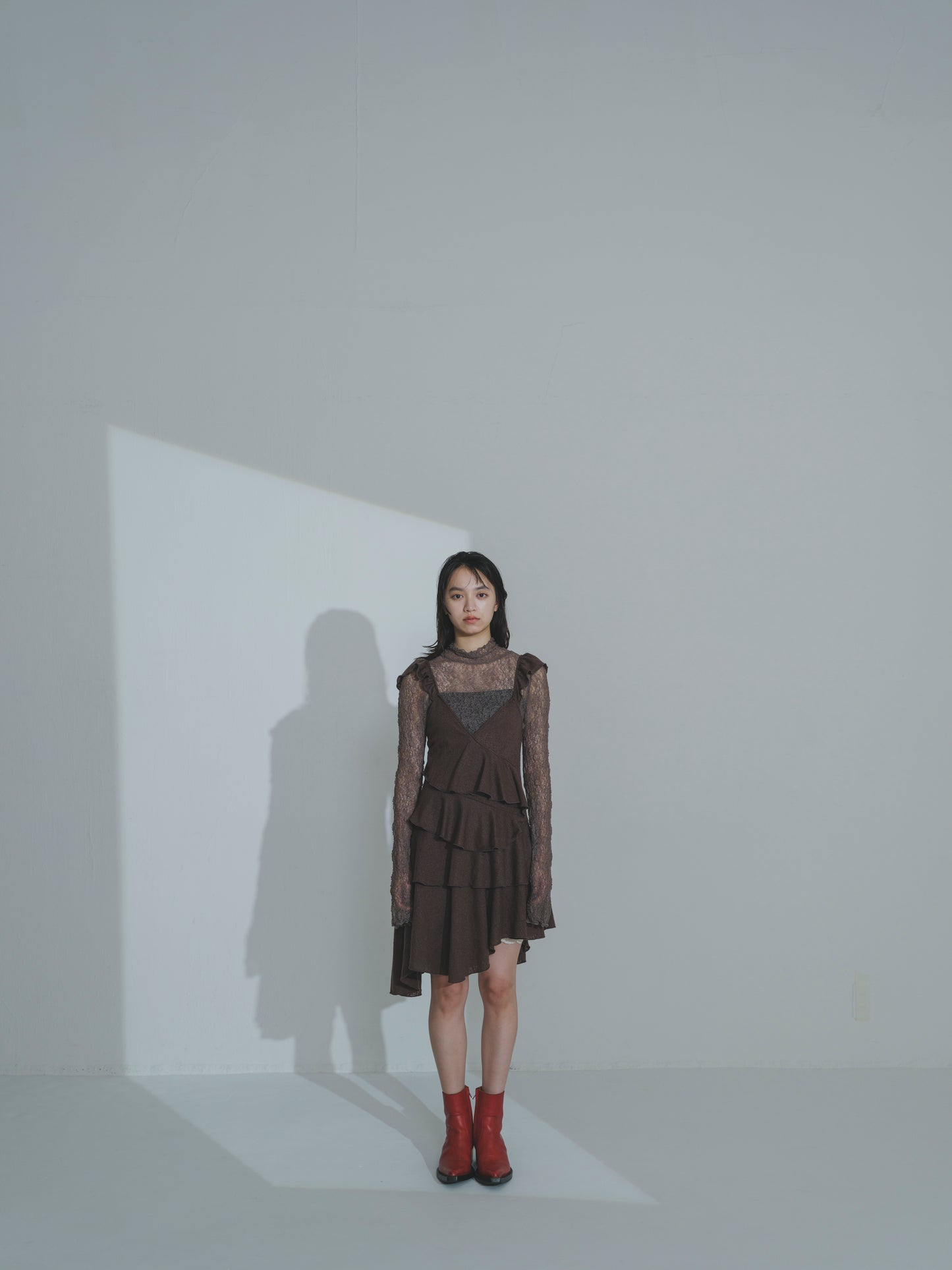 Asymmetry Waltz Dress