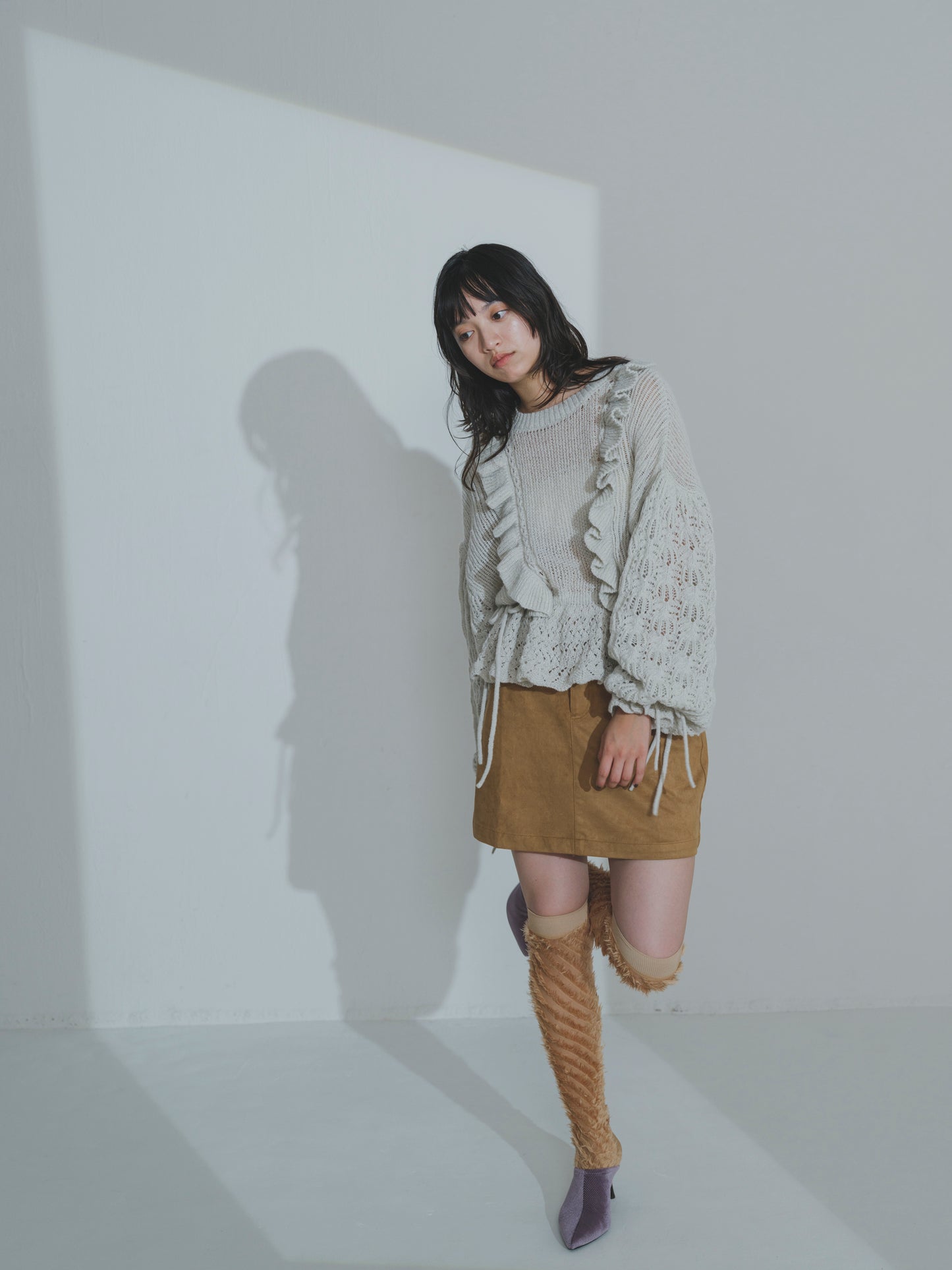 Everyday Suede Mini Skirt