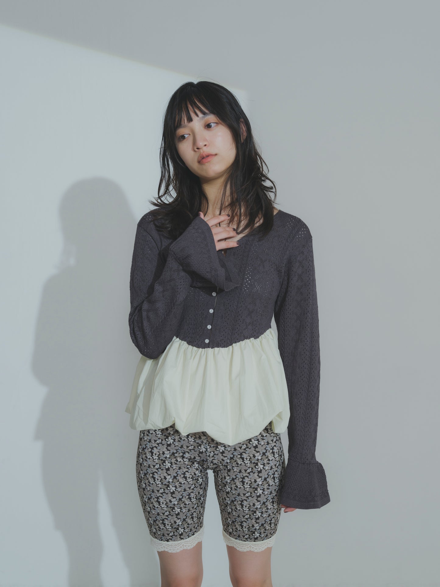Petal Balloon Pullover