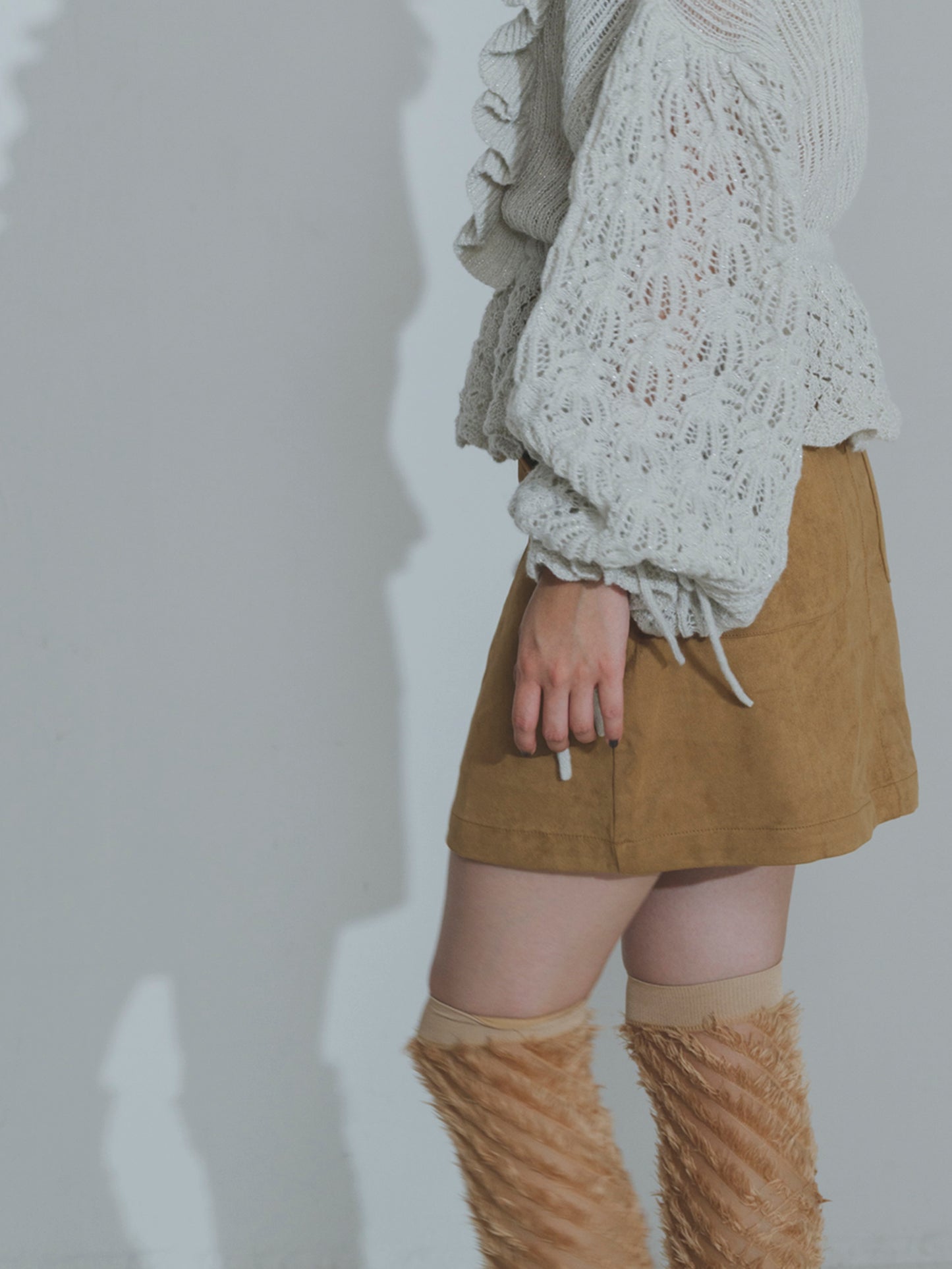 Everyday Suede Mini Skirt