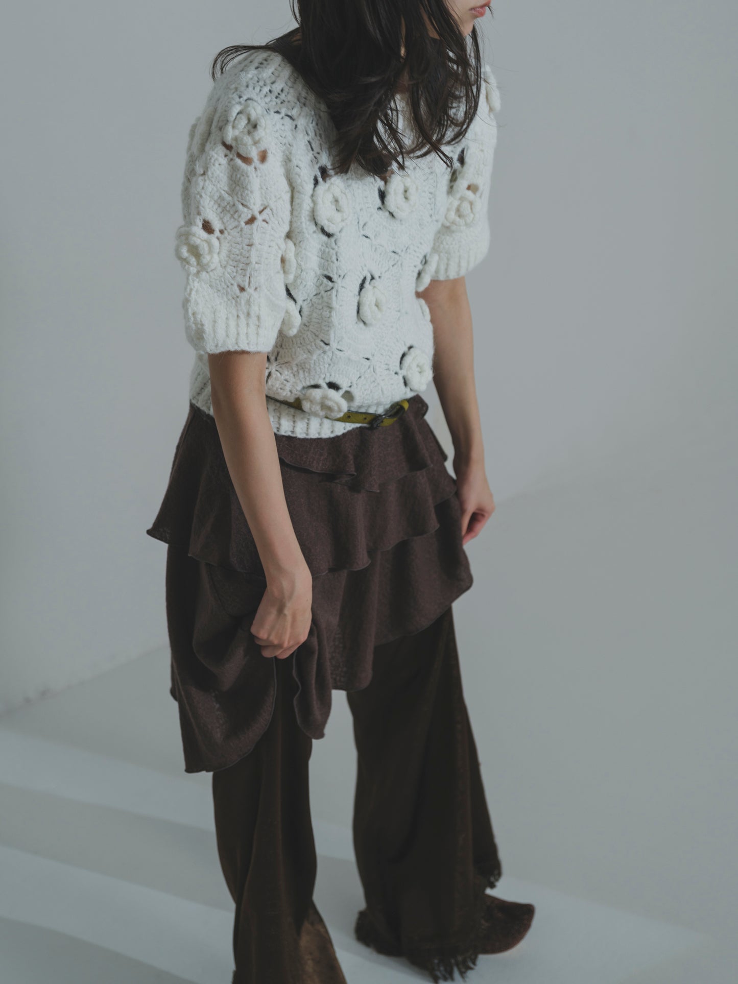 Handknit Bloom Pullover