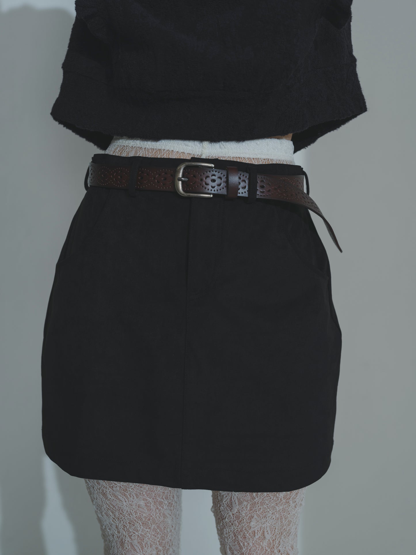 Everyday Suede Mini Skirt