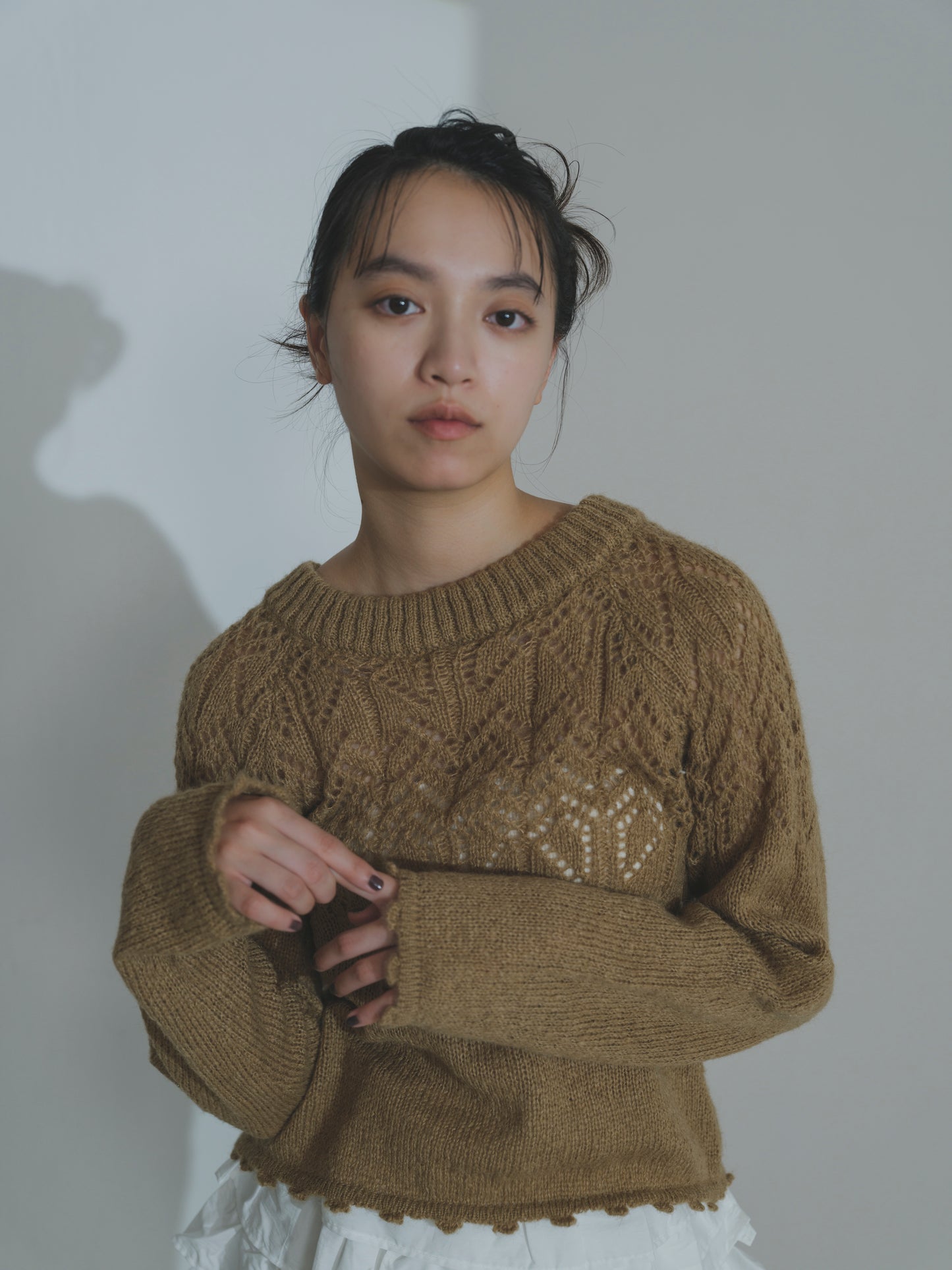 Back Memory Ribbon Knit