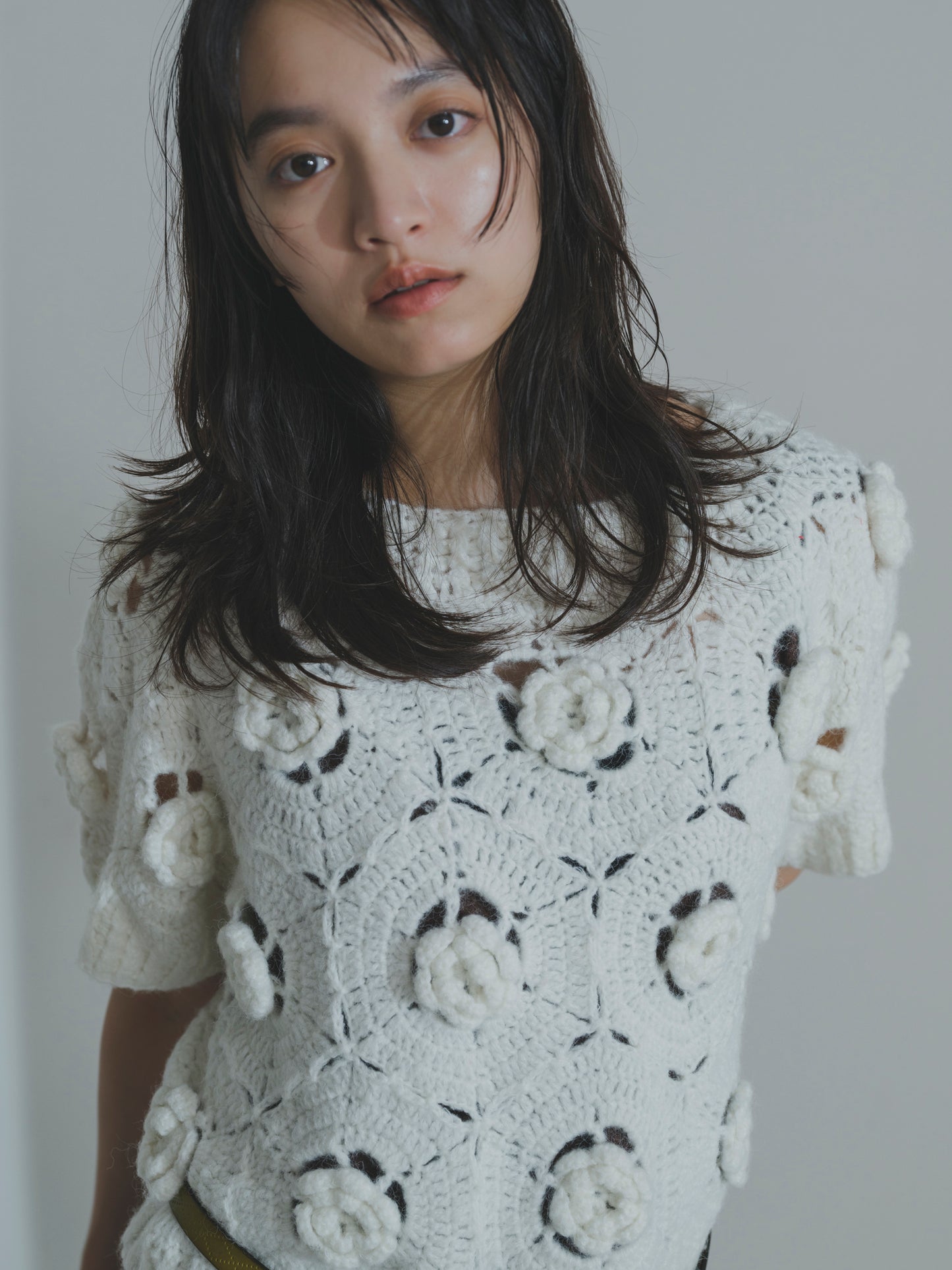 Handknit Bloom Pullover