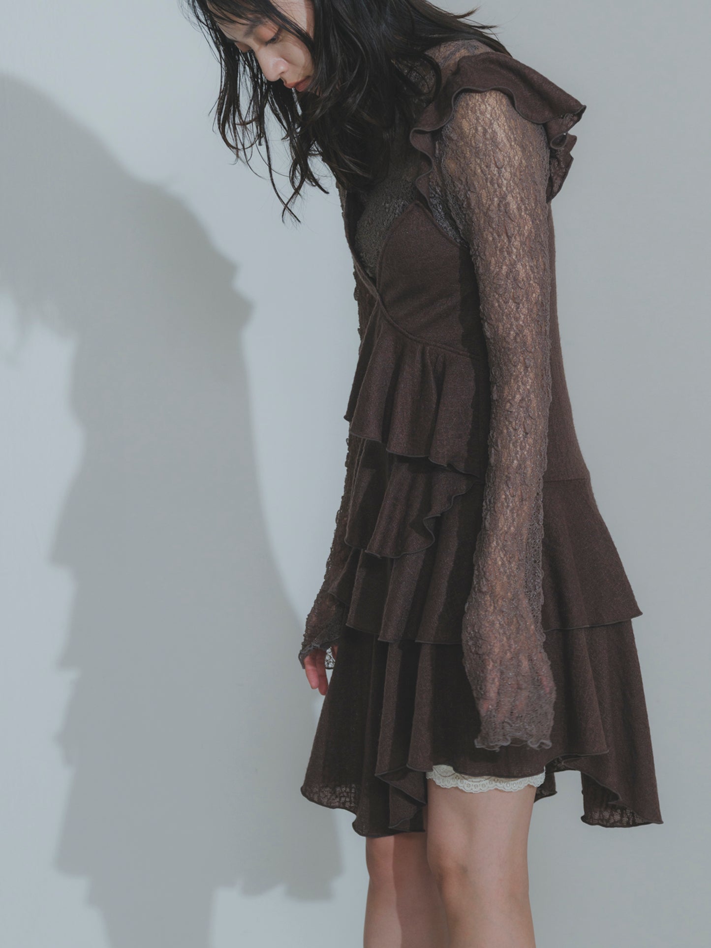 Asymmetry Waltz Dress