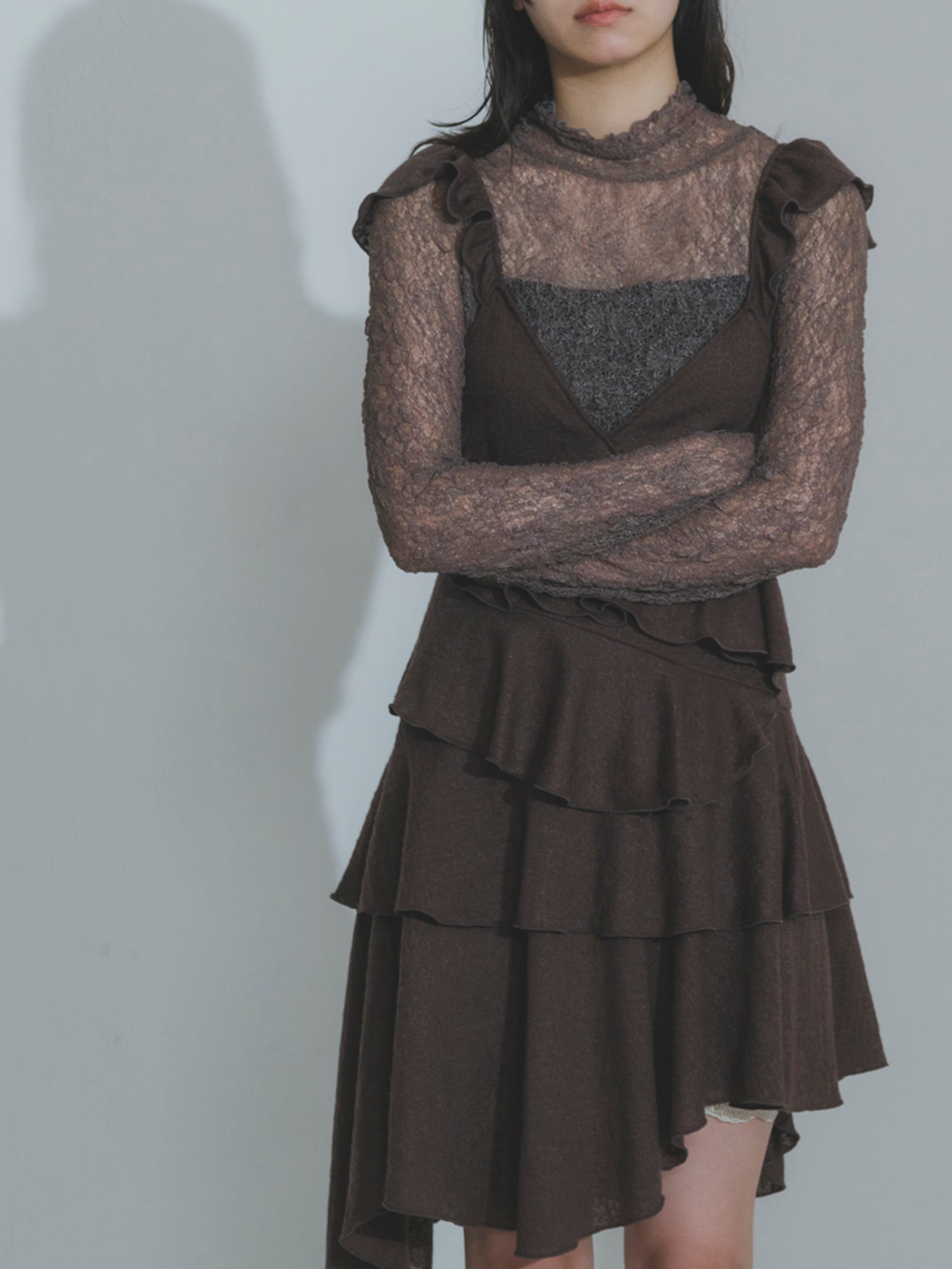 Asymmetry Waltz Dress