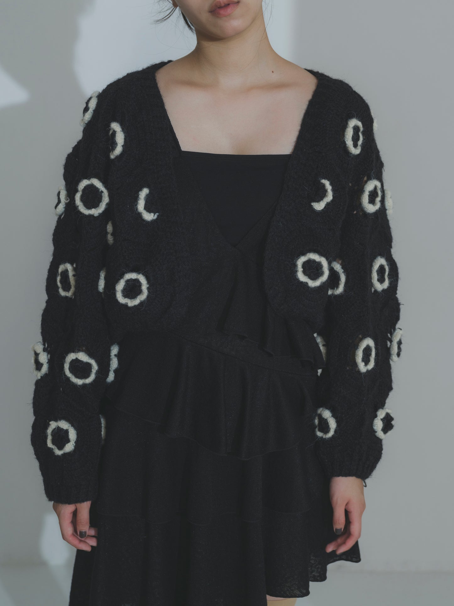 Handknit Bloom Cardigan