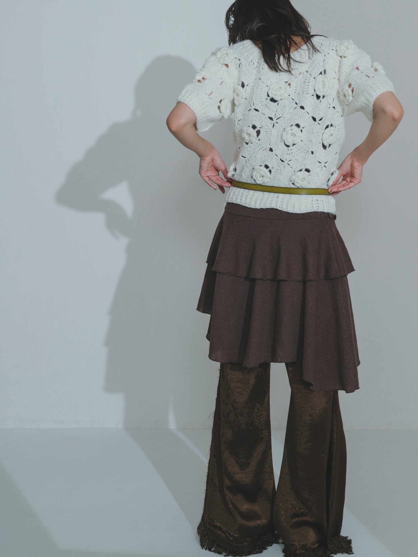 Handknit Bloom Pullover