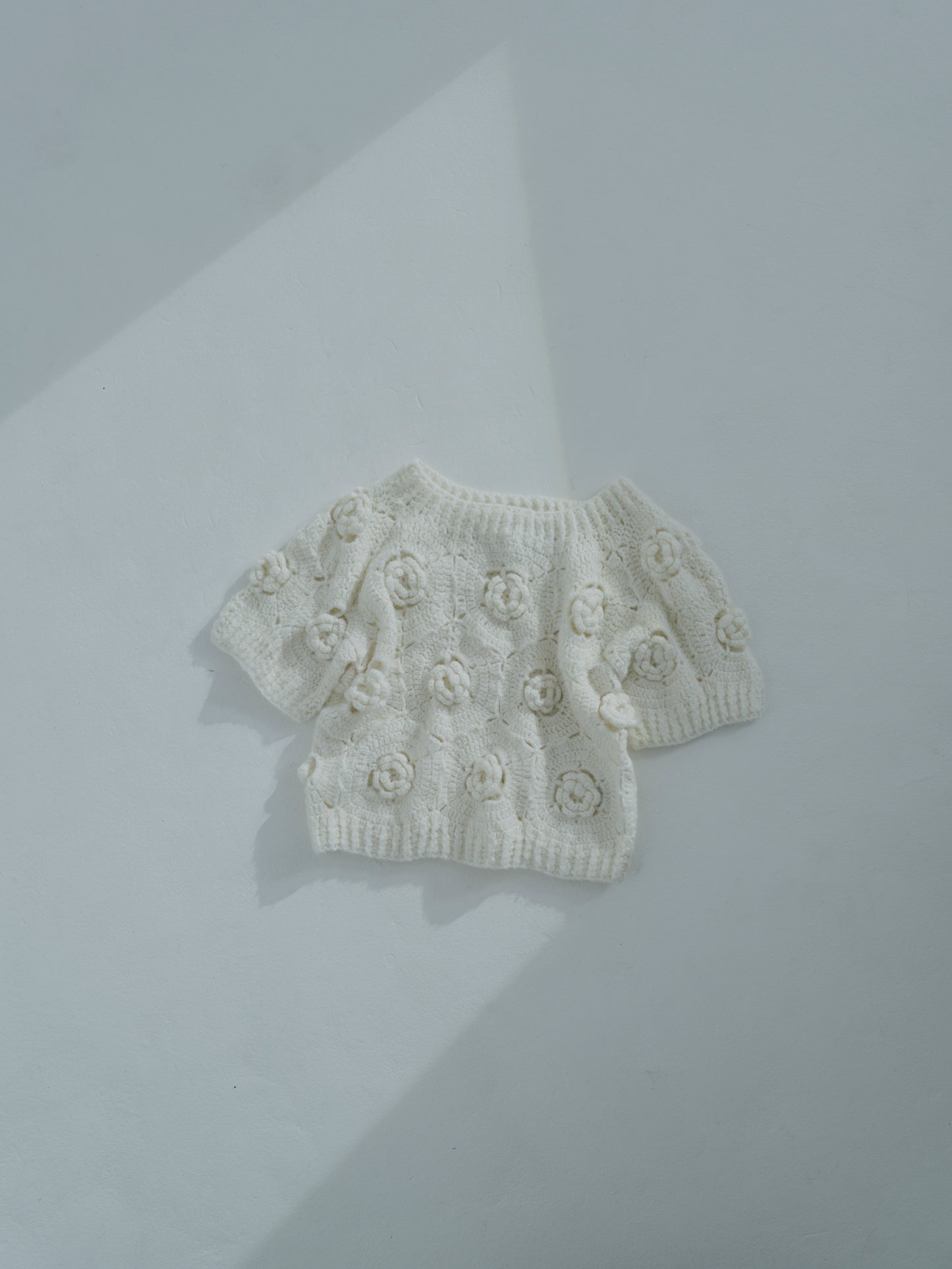 Handknit Bloom Pullover