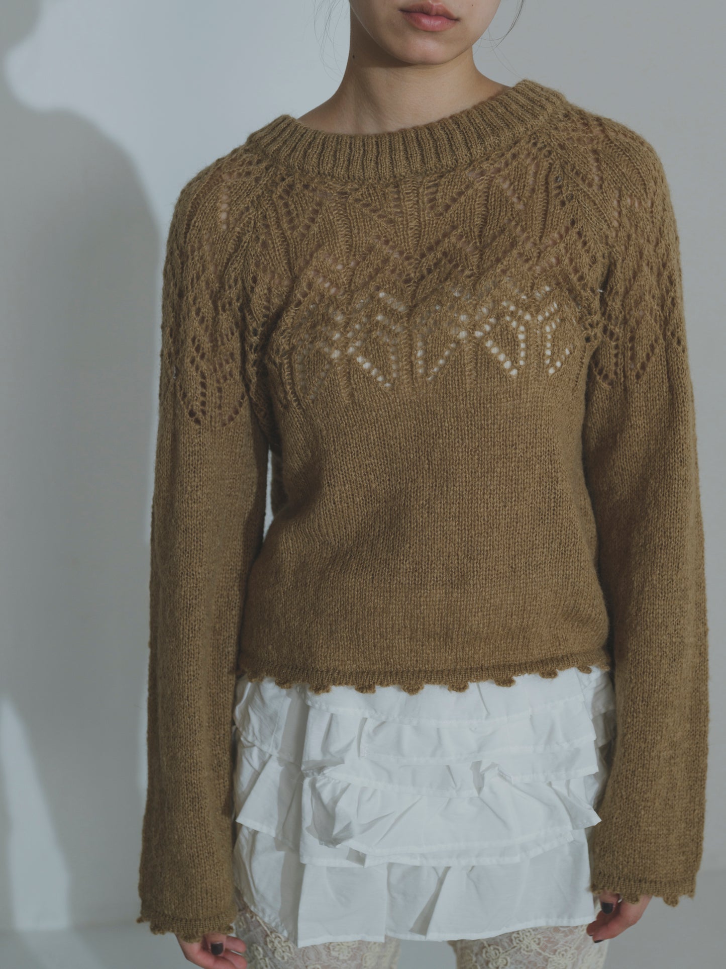 Back Memory Ribbon Knit