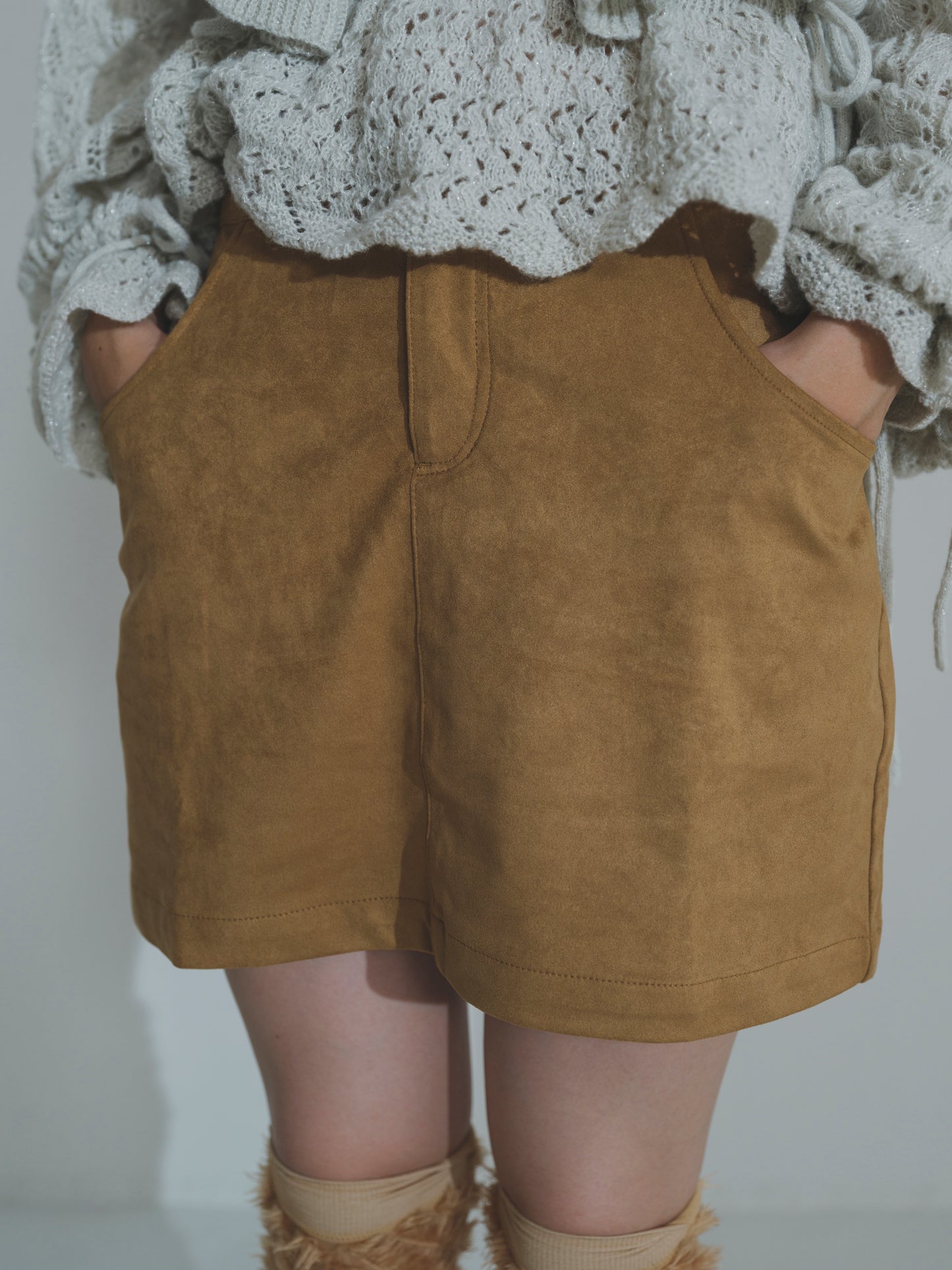 Everyday Suede Mini Skirt