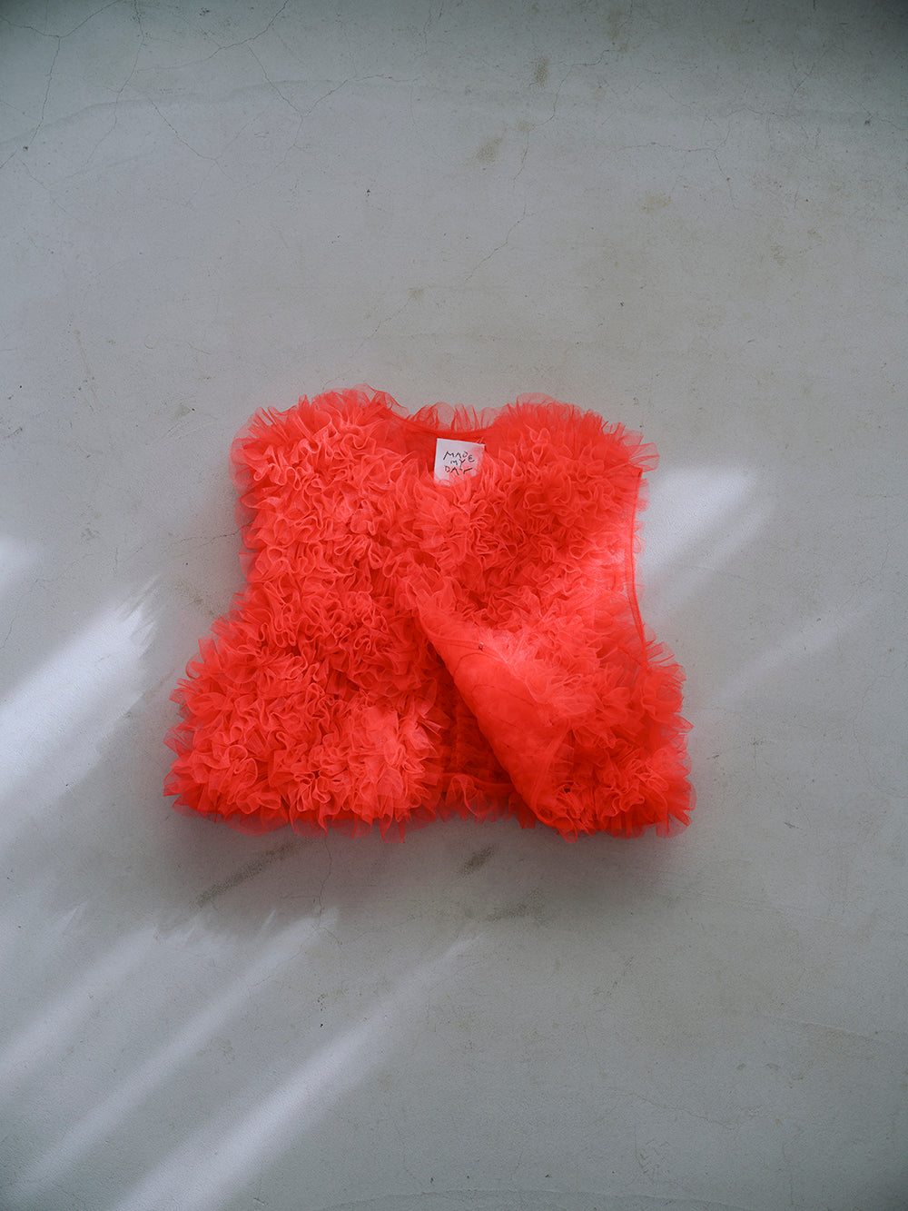 【SALE 20%OFF】Veiled in Aura Tulle Vest