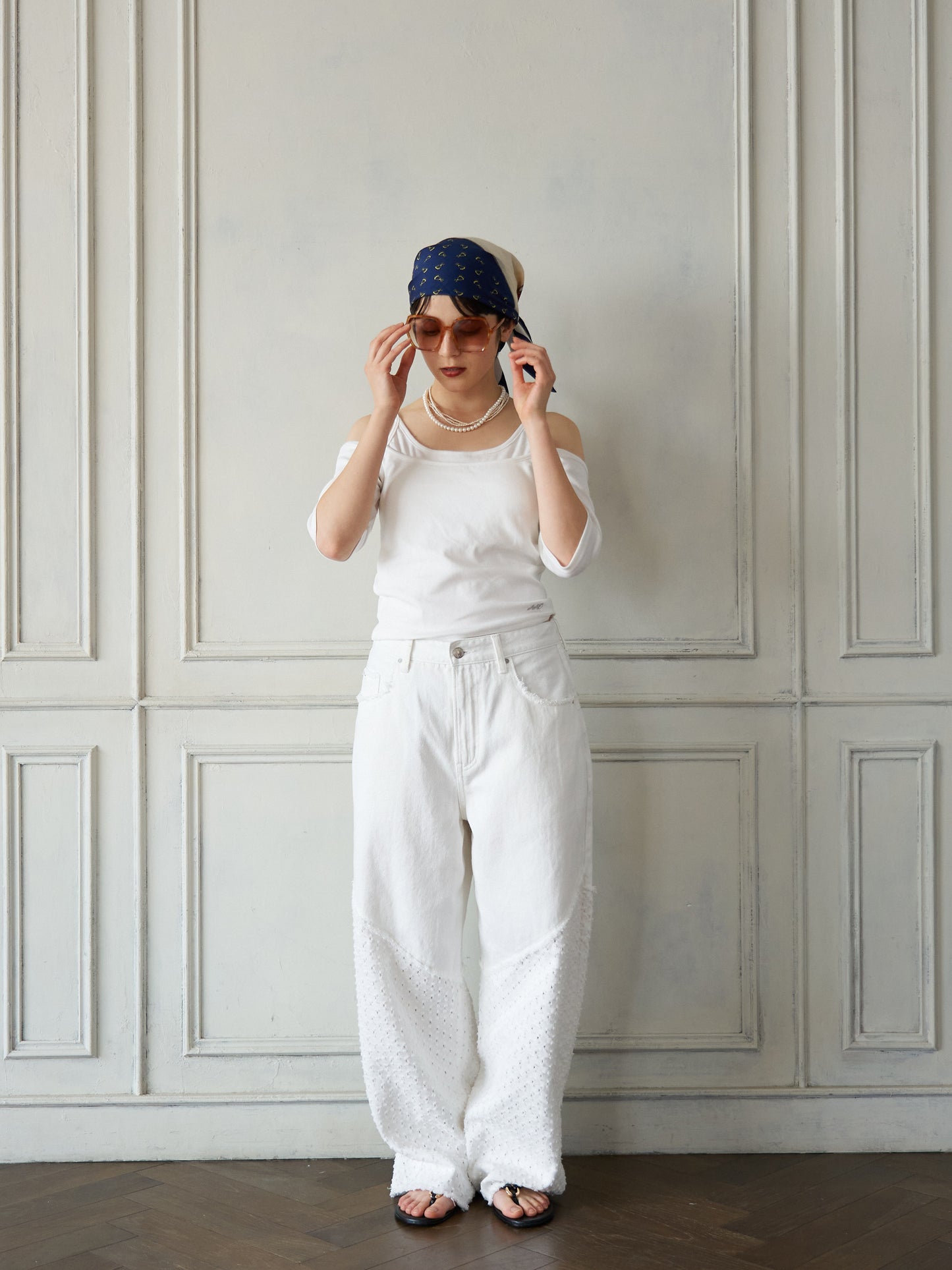 Layered Pad-in Pullover