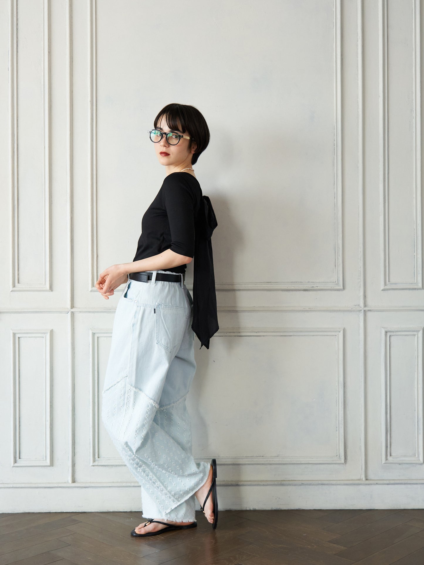 Back Ribbon Cup-in Top