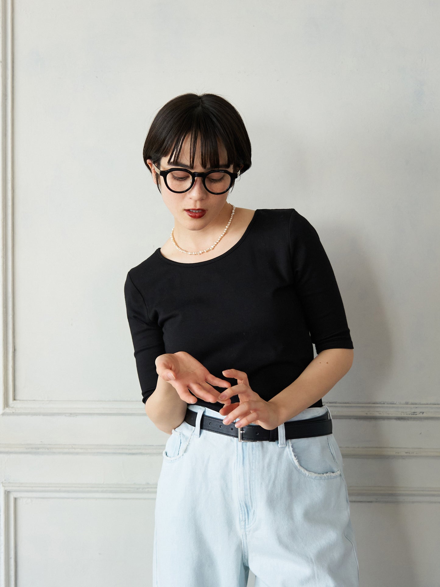 Back Ribbon Cup-in Top