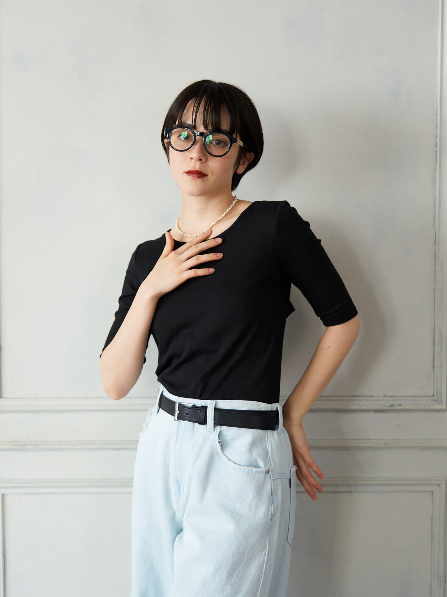 Back Ribbon Cup-in Top