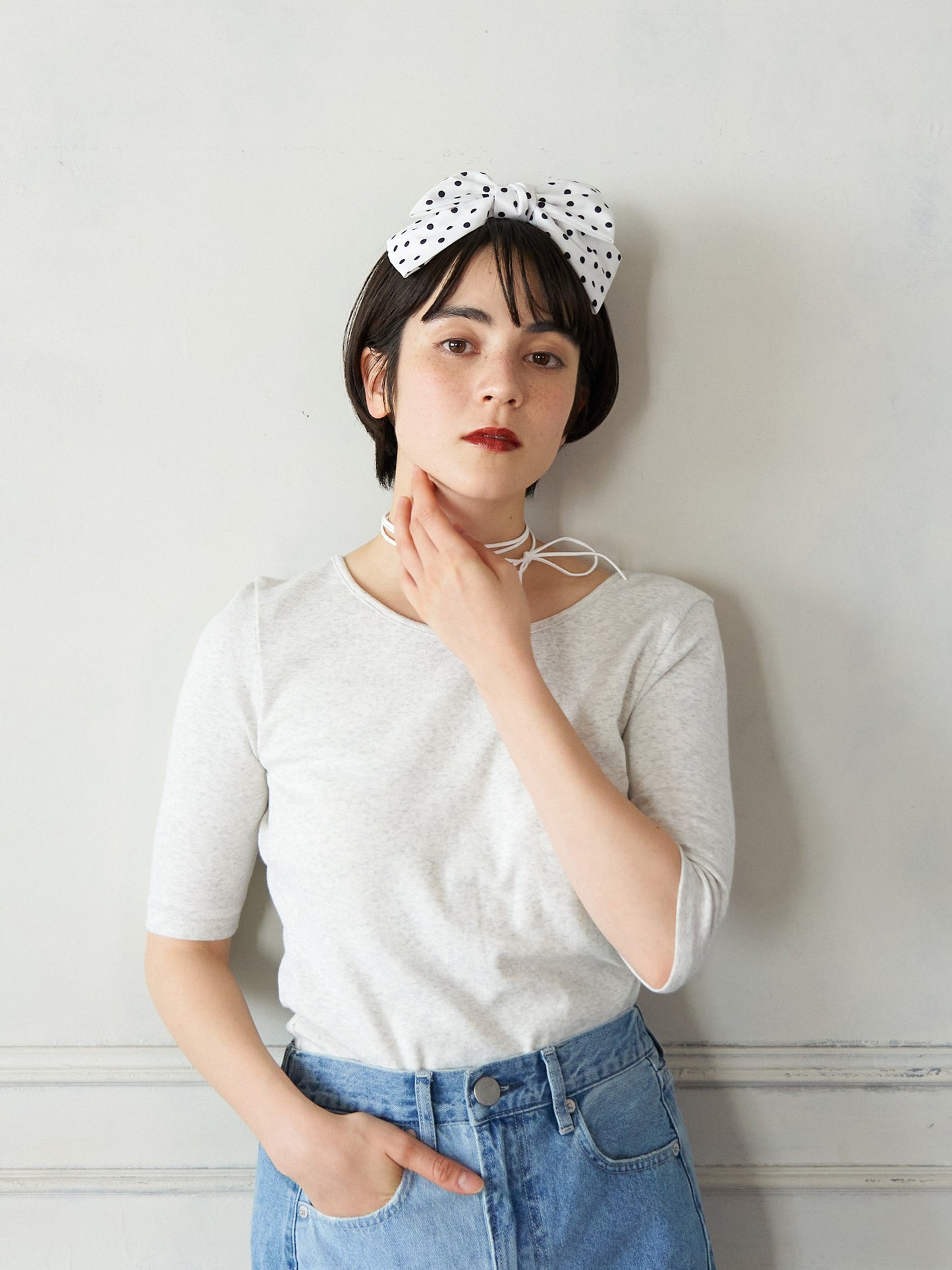 Back Ribbon Cup-in Top