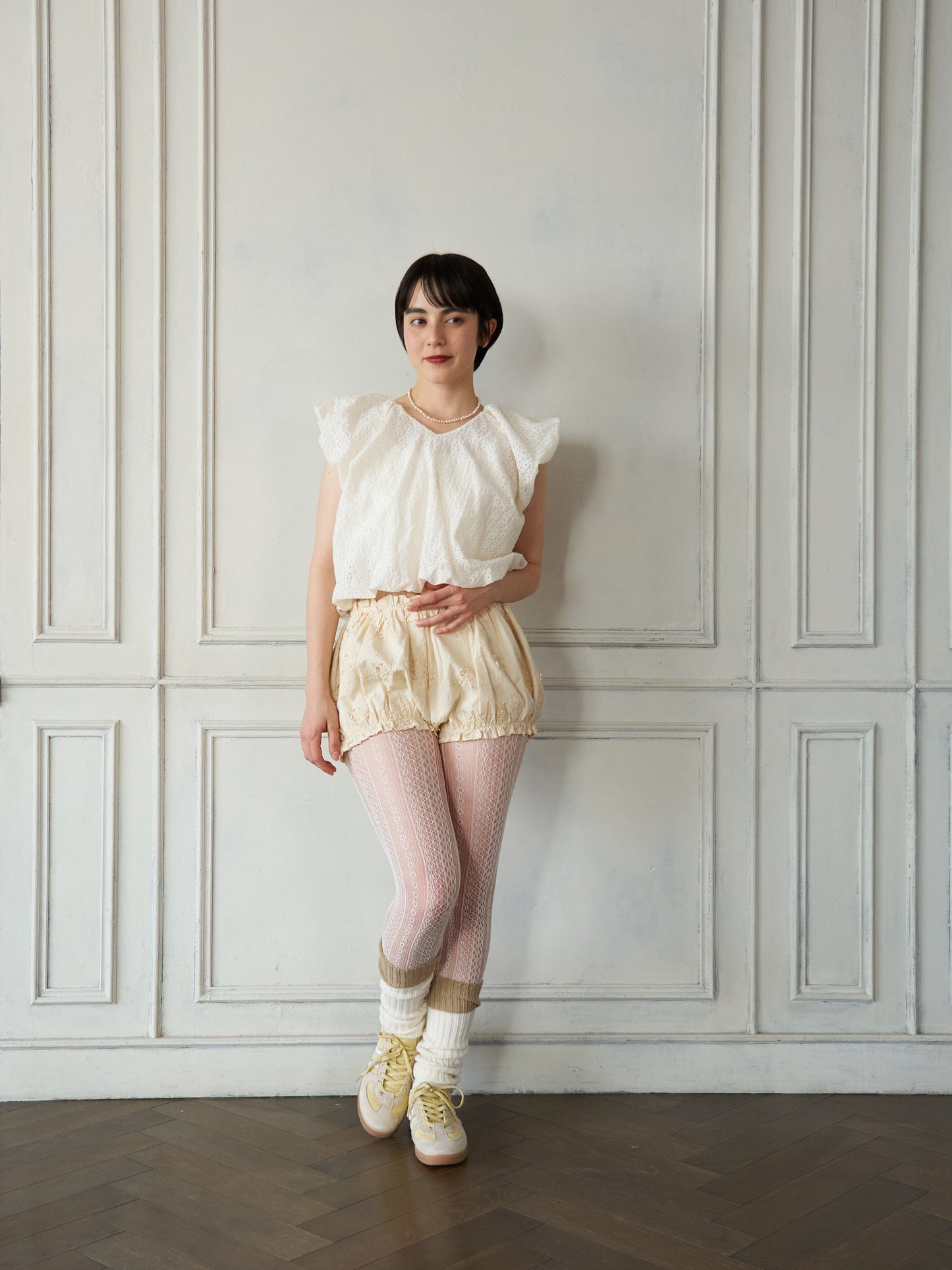 Airy Balance Lace Pullover