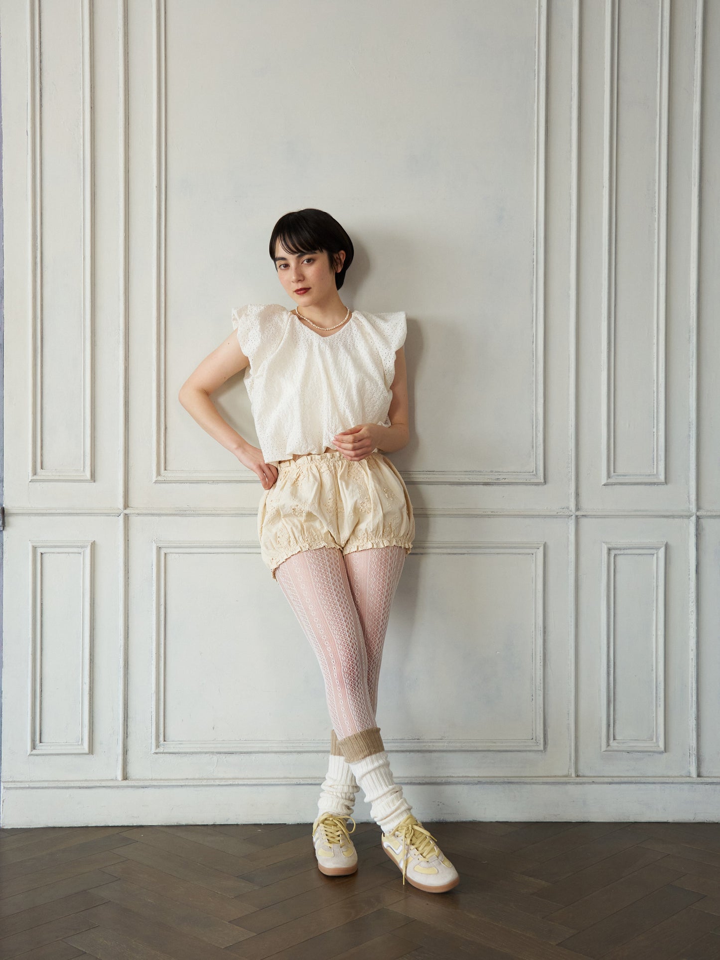 Airy Balance Lace Pullover