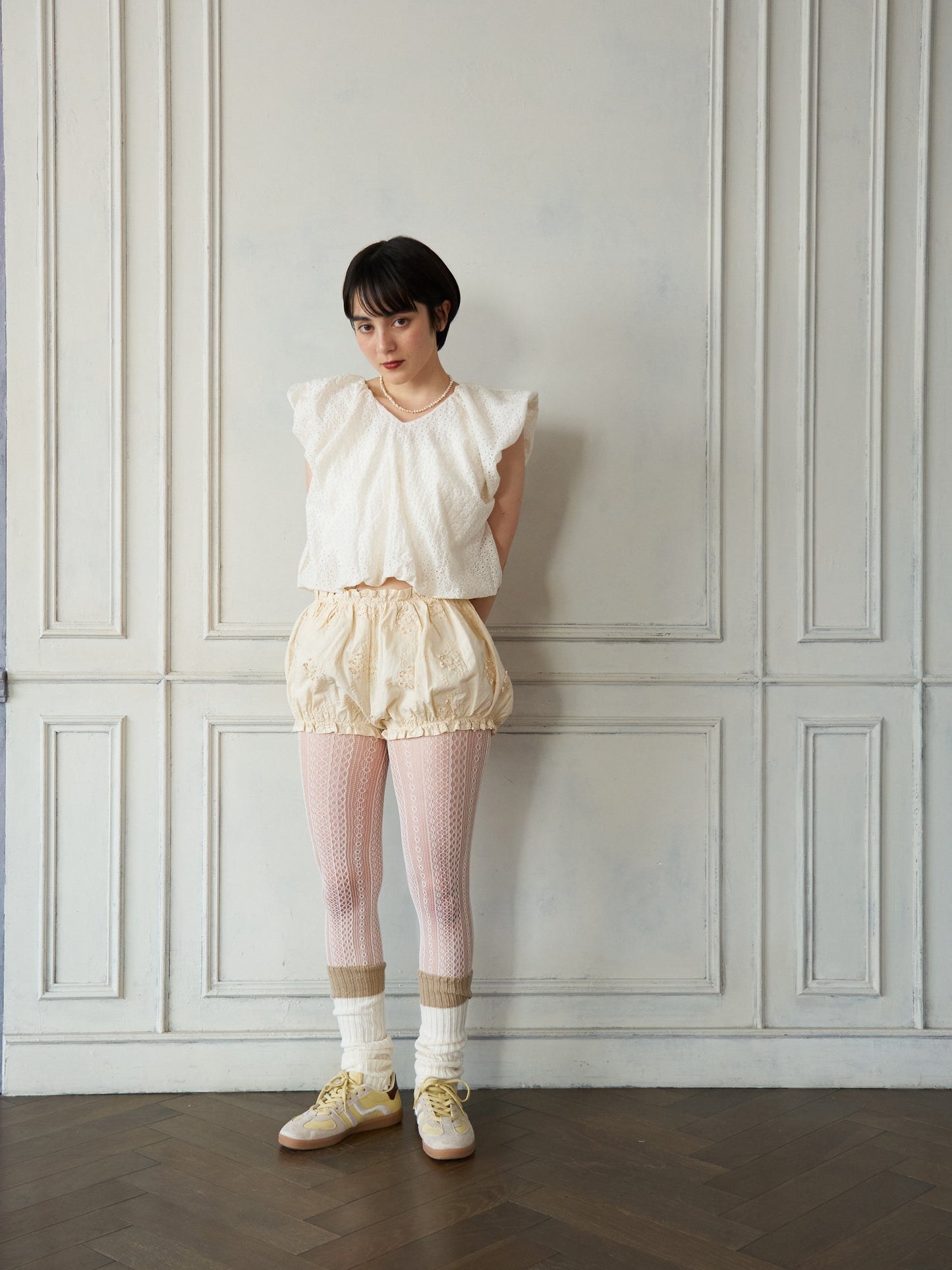 Airy Balance Lace Pullover