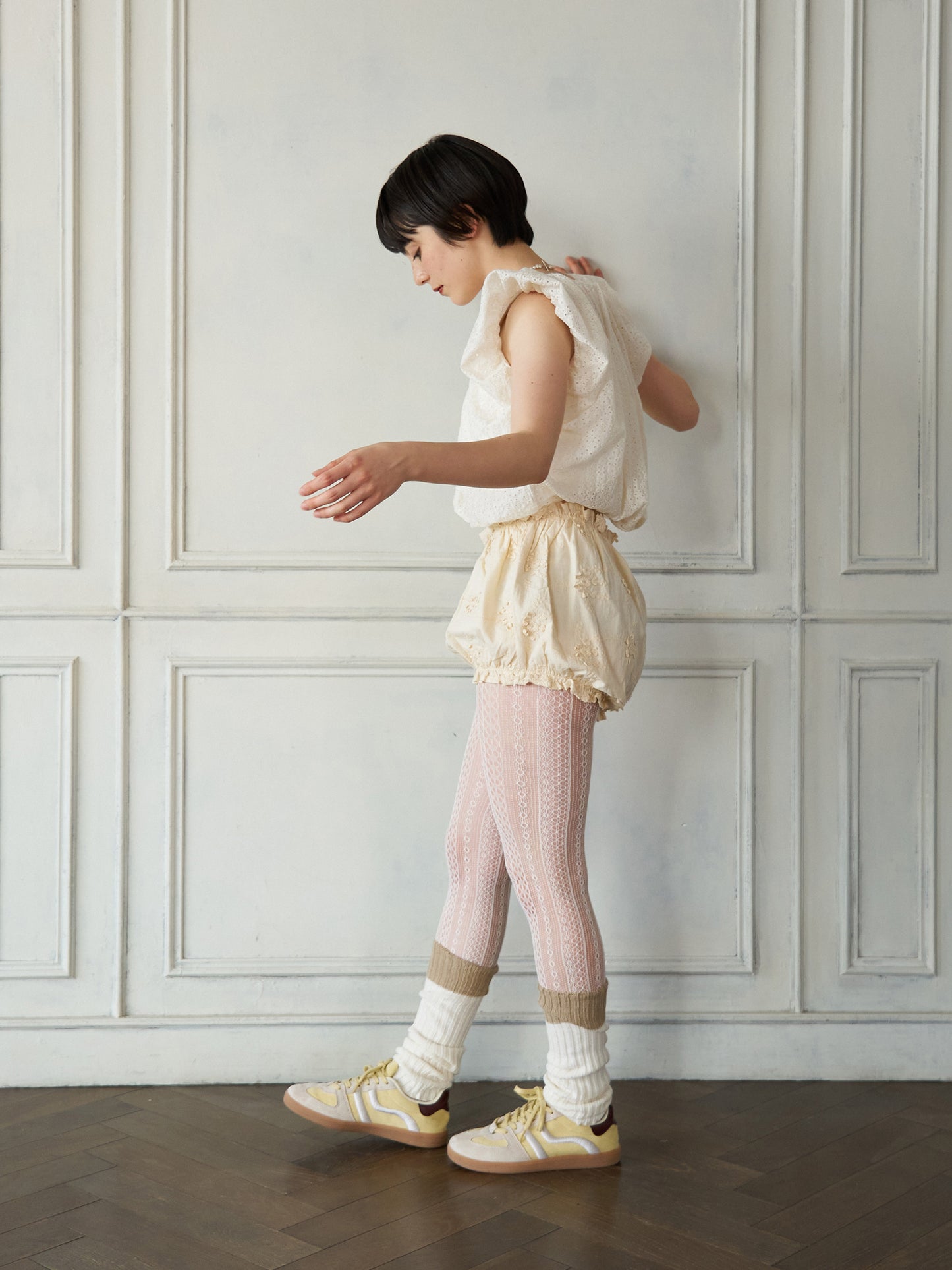 Airy Balance Lace Pullover