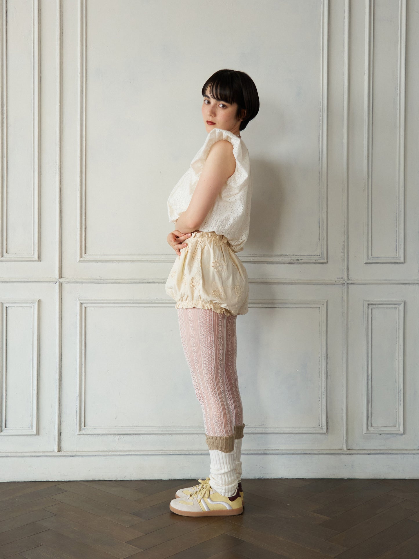 Airy Balance Lace Pullover