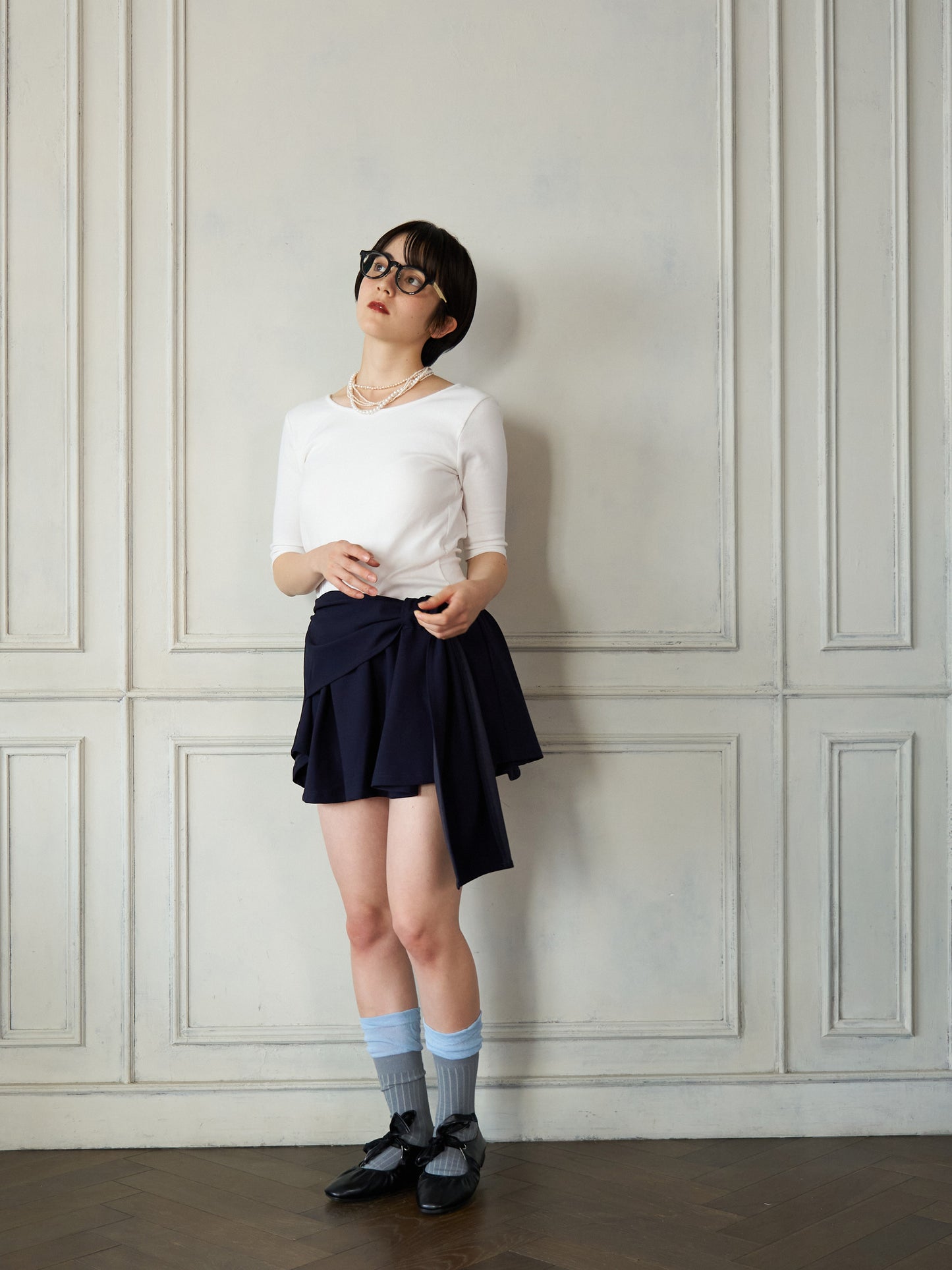 Back Ribbon Cup-in Top