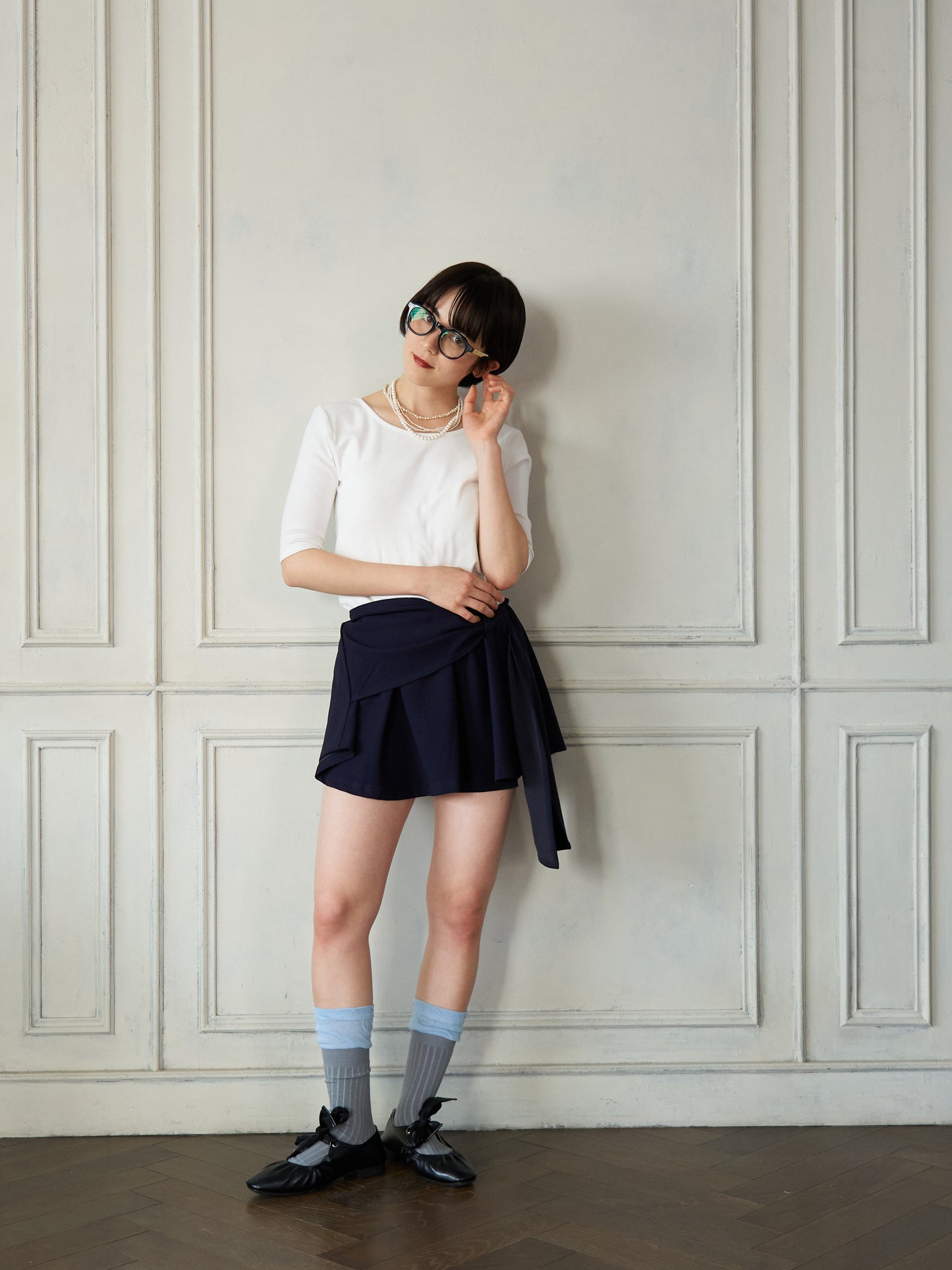 Back Ribbon Cup-in Top