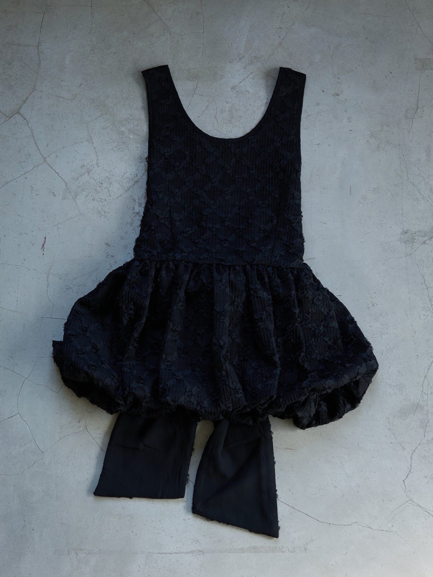 Floral Cutwork Balloon Tunic