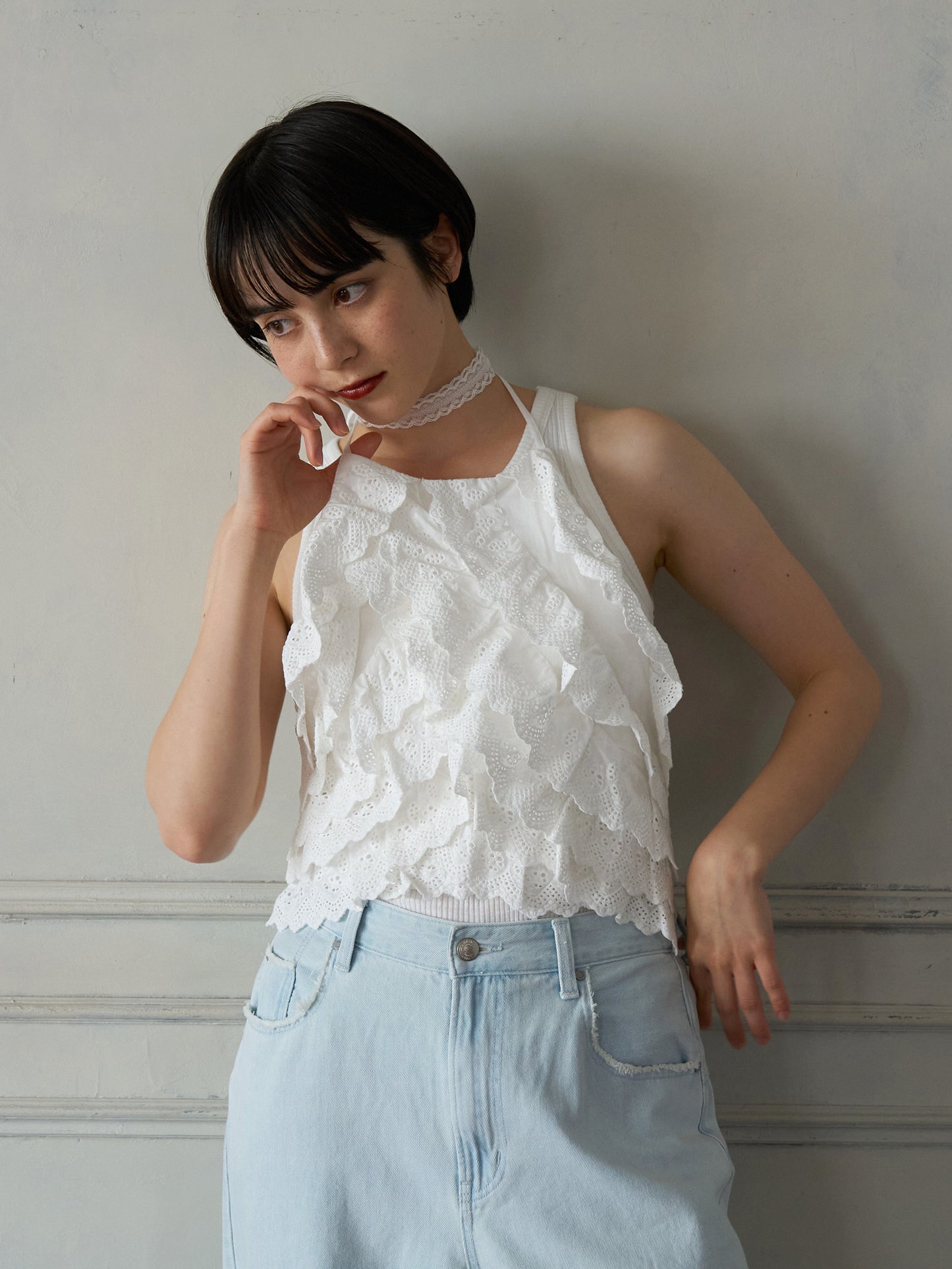 Lush Lace Tank Set
